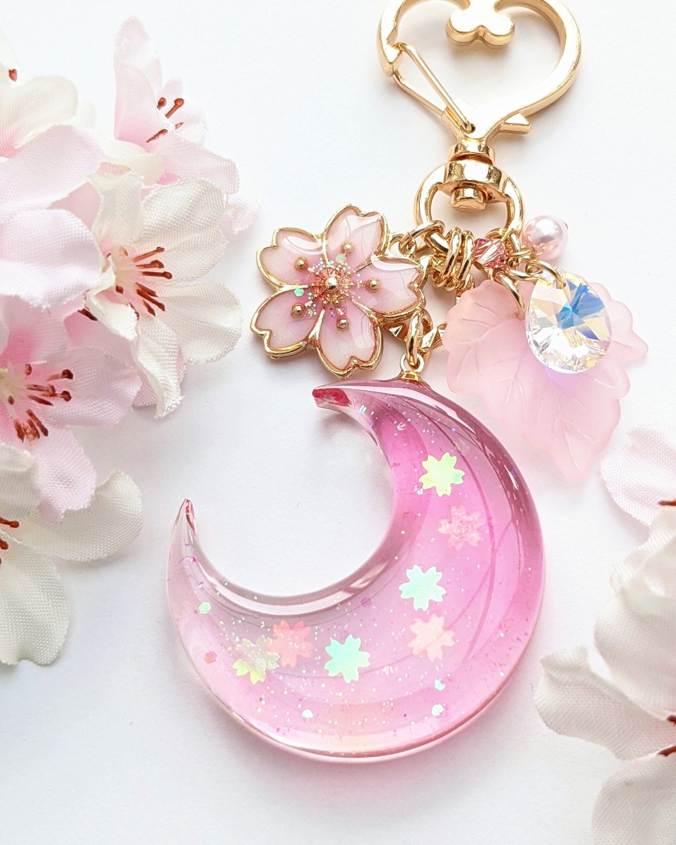 桜と三日月🌜｡*🌸の画像2