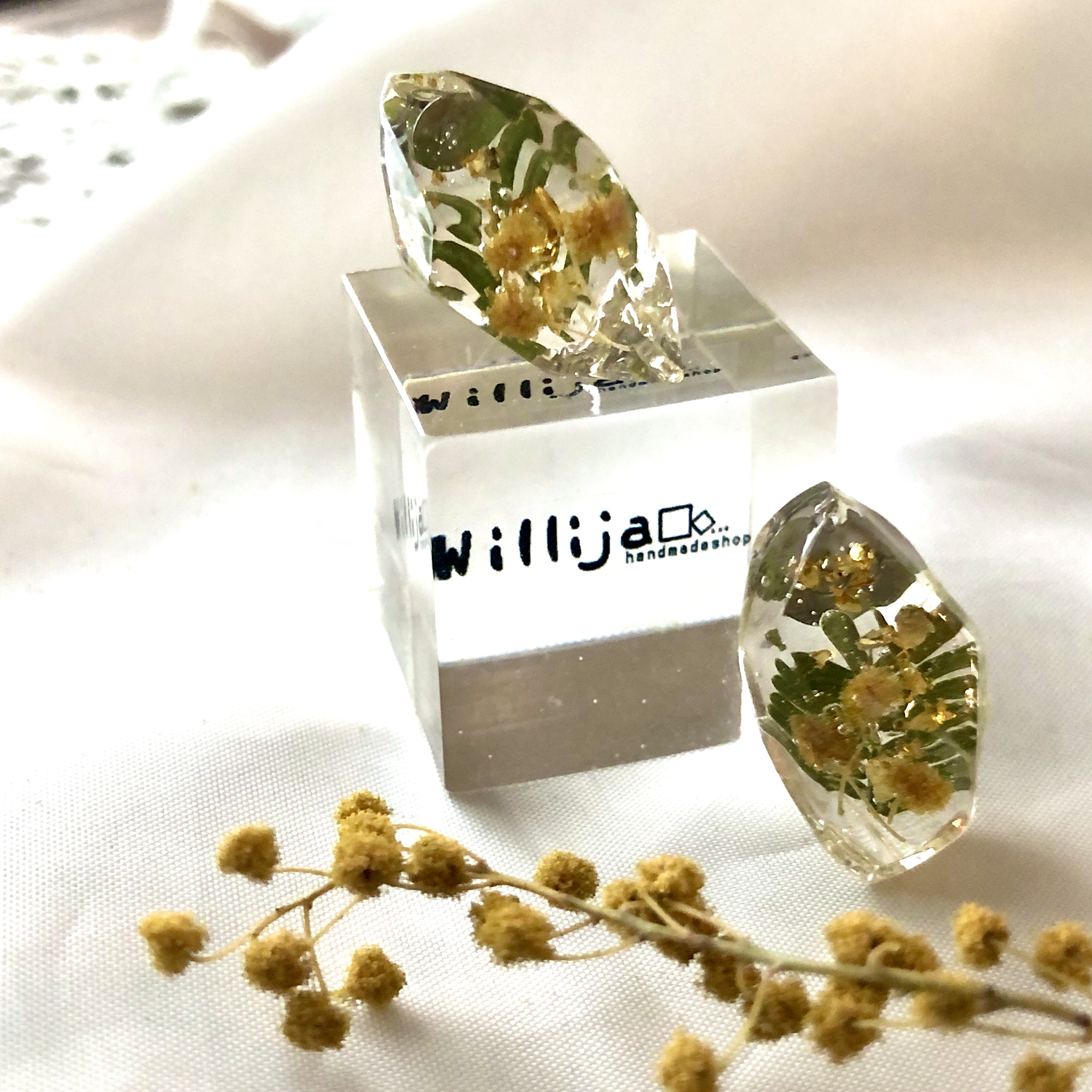 春の一粒氷2021〜金彩ミモザ〜の画像2