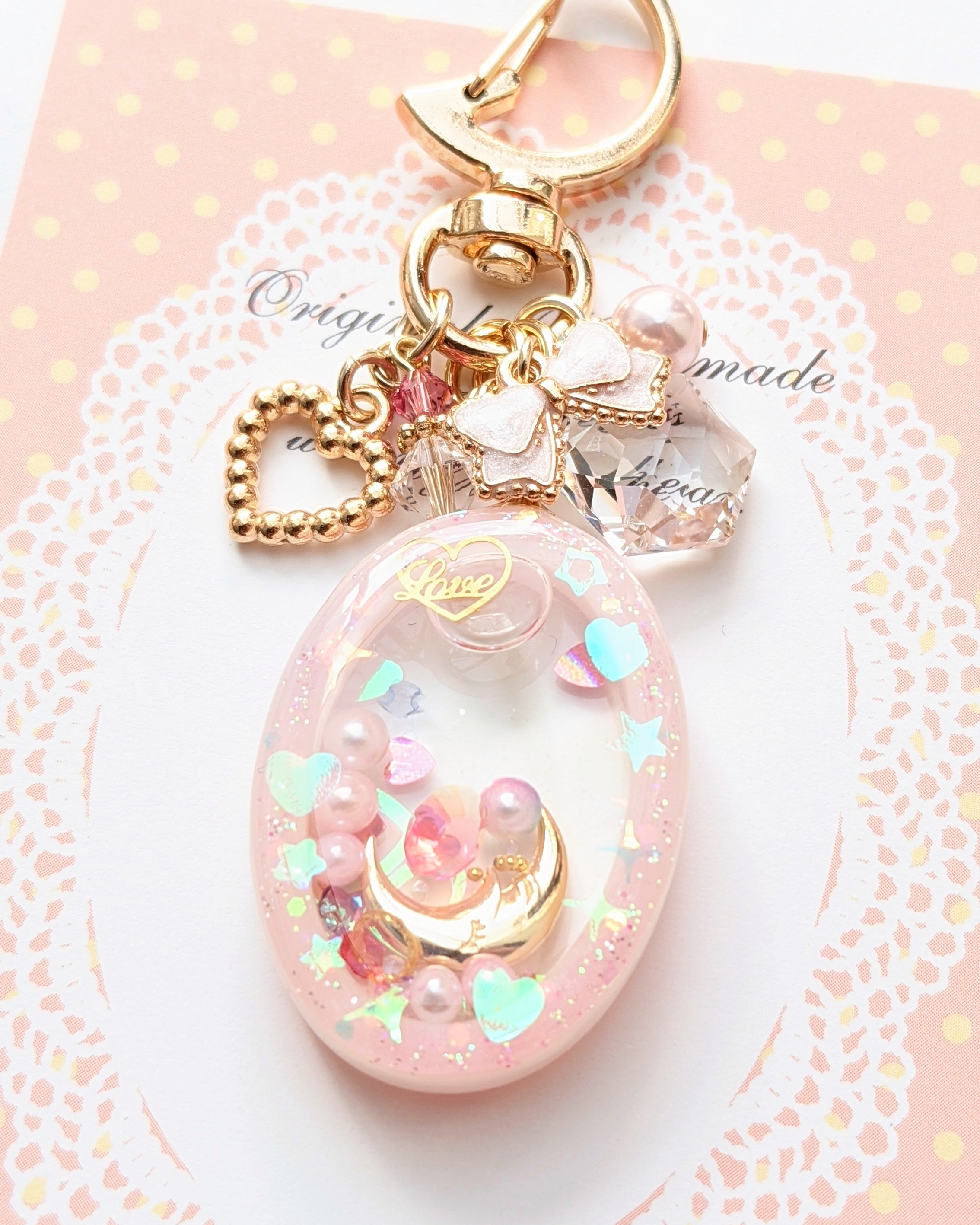 Dream color  キーホルダー💖（オイル入りタイプ）の画像2