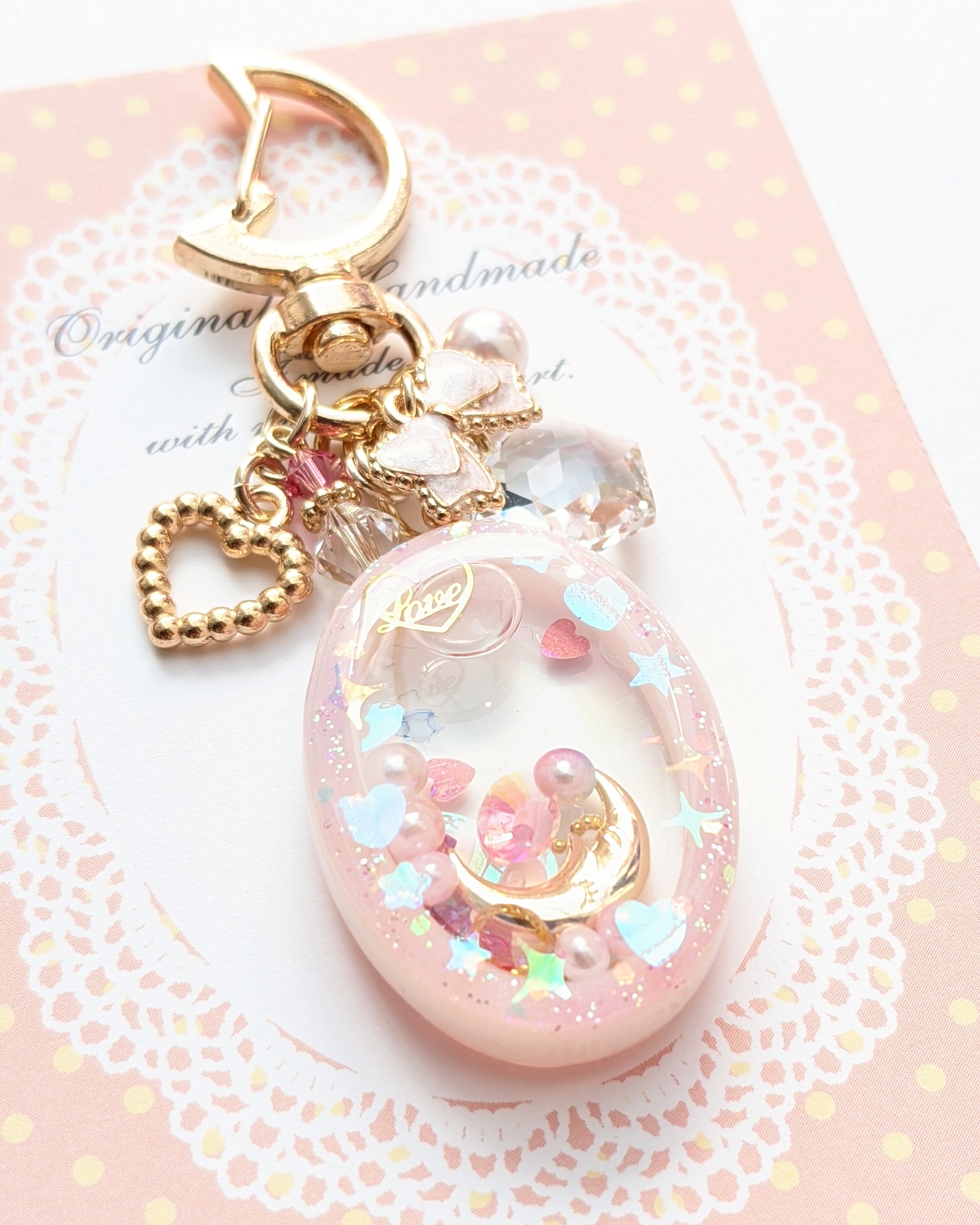 Dream color  キーホルダー💖（オイル入りタイプ）の画像3