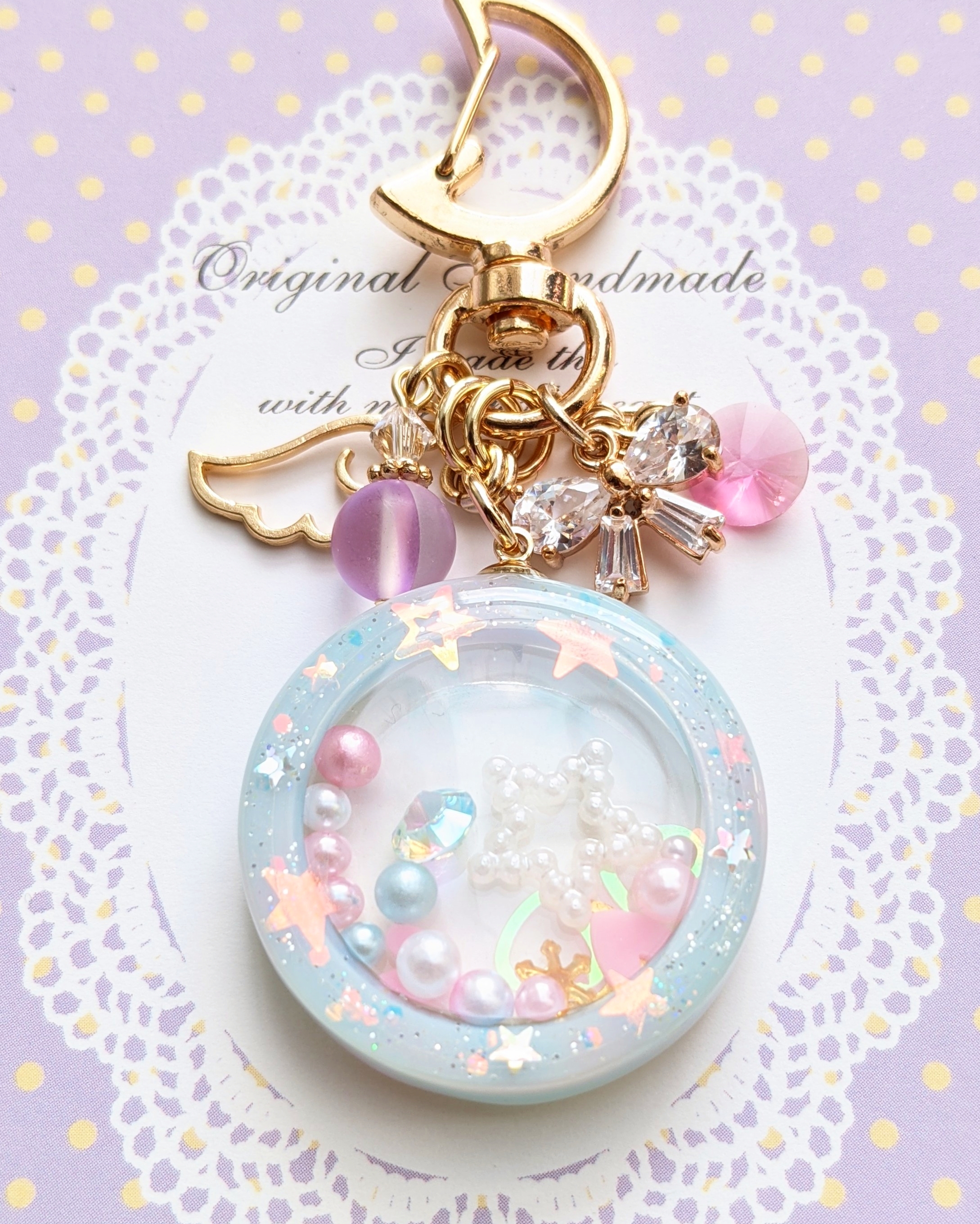 Dream color  キーホルダー💙（シャカシャカタイプ）Aの画像2