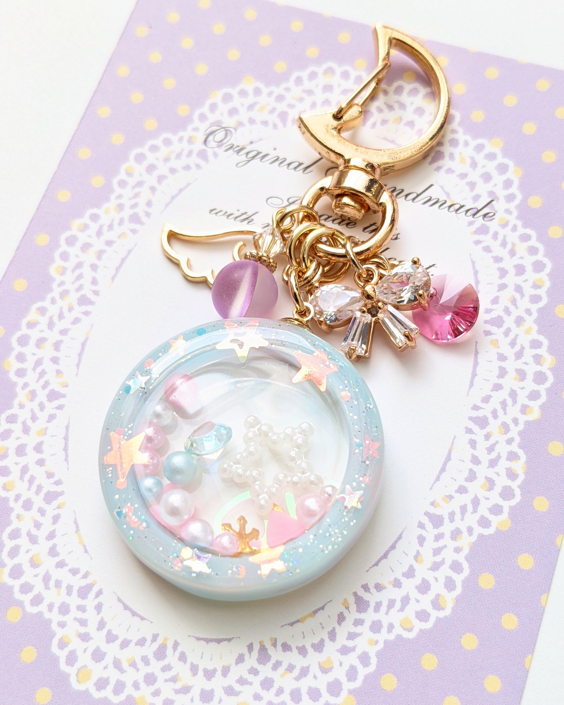 Dream color  キーホルダー💙（シャカシャカタイプ）Aの画像3