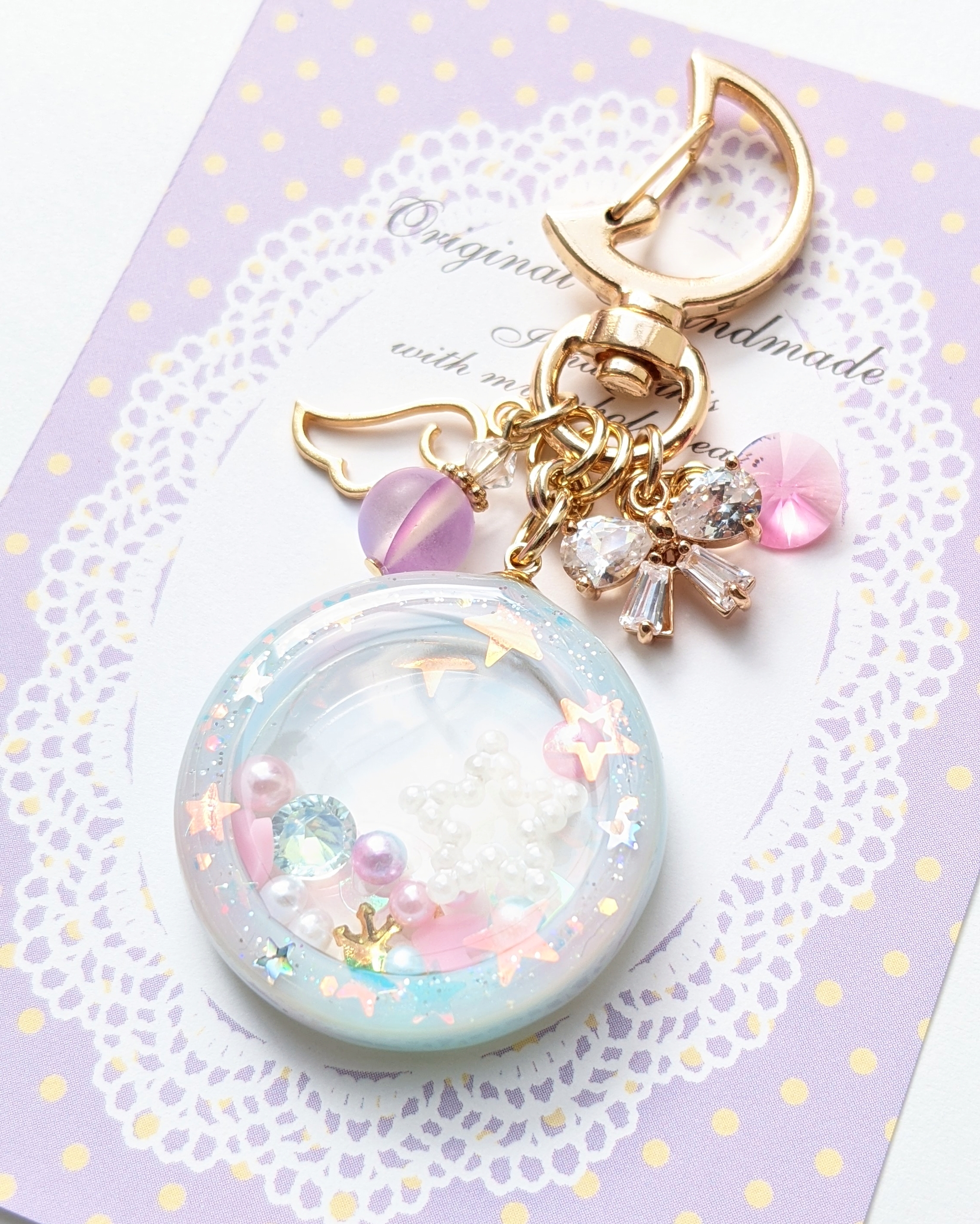 Dream color  キーホルダー💙（シャカシャカタイプ）Bの画像3