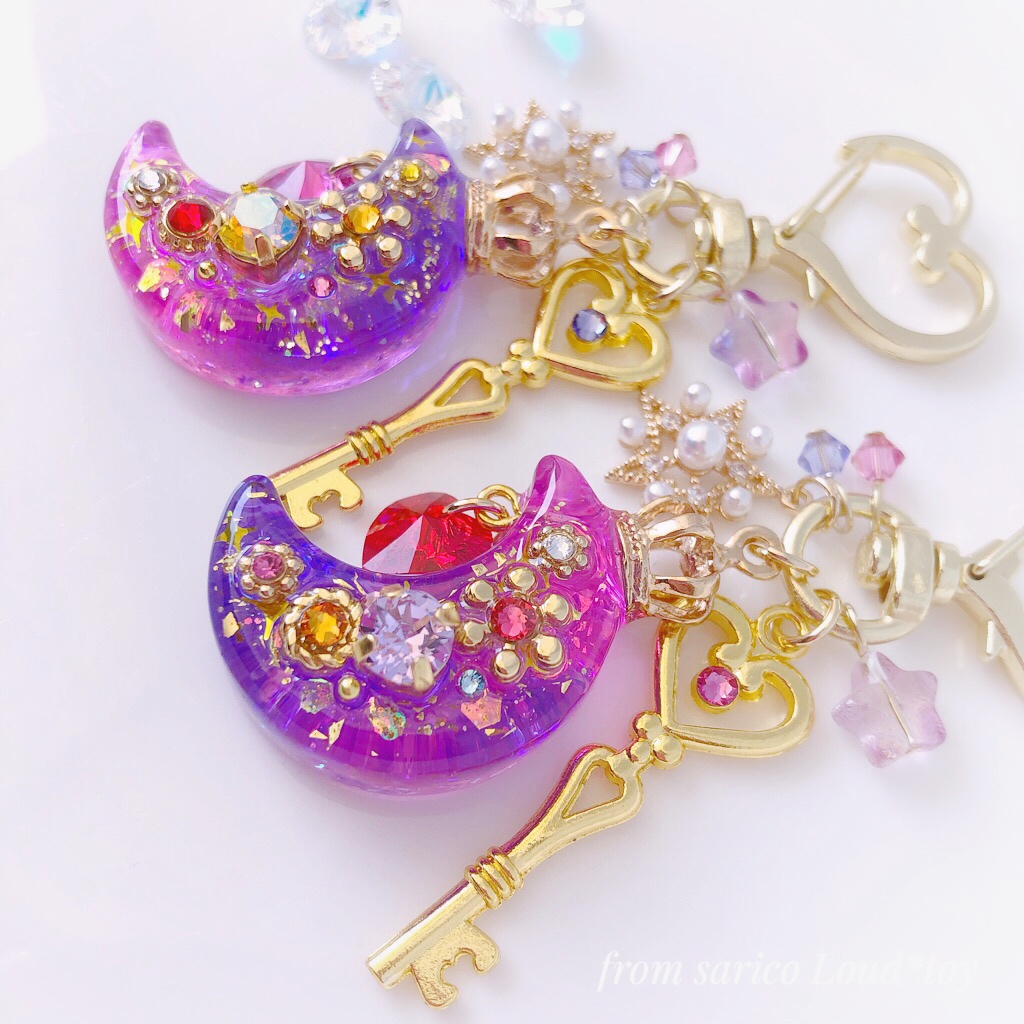 magical お月さまチャーム❤️redの画像4