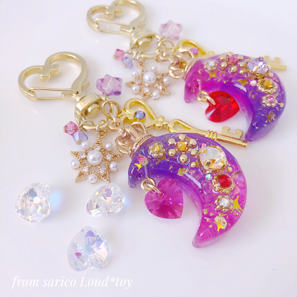 magical お月さまチャーム❤️redの画像5