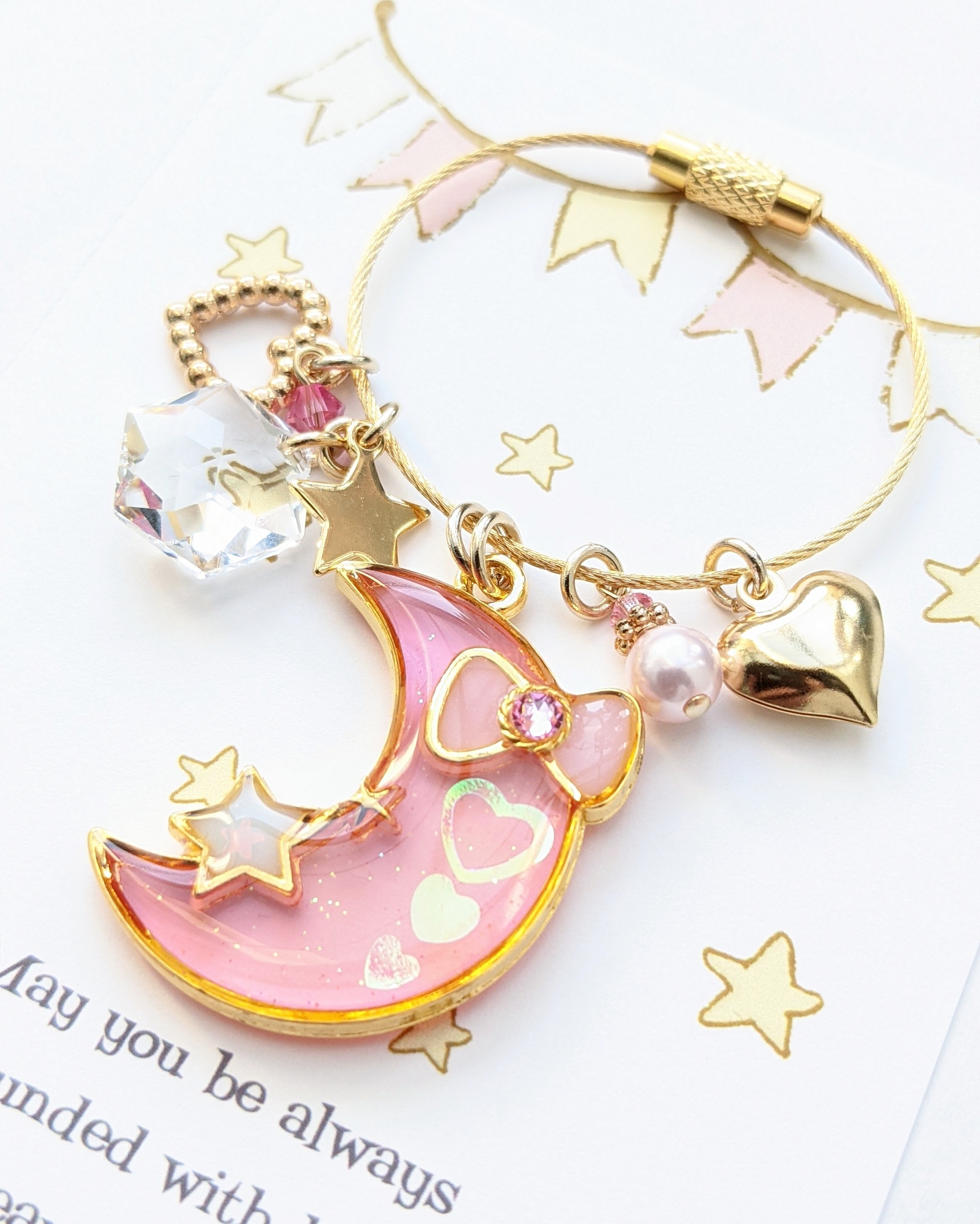 三日月のキーリング🌜✨の画像3