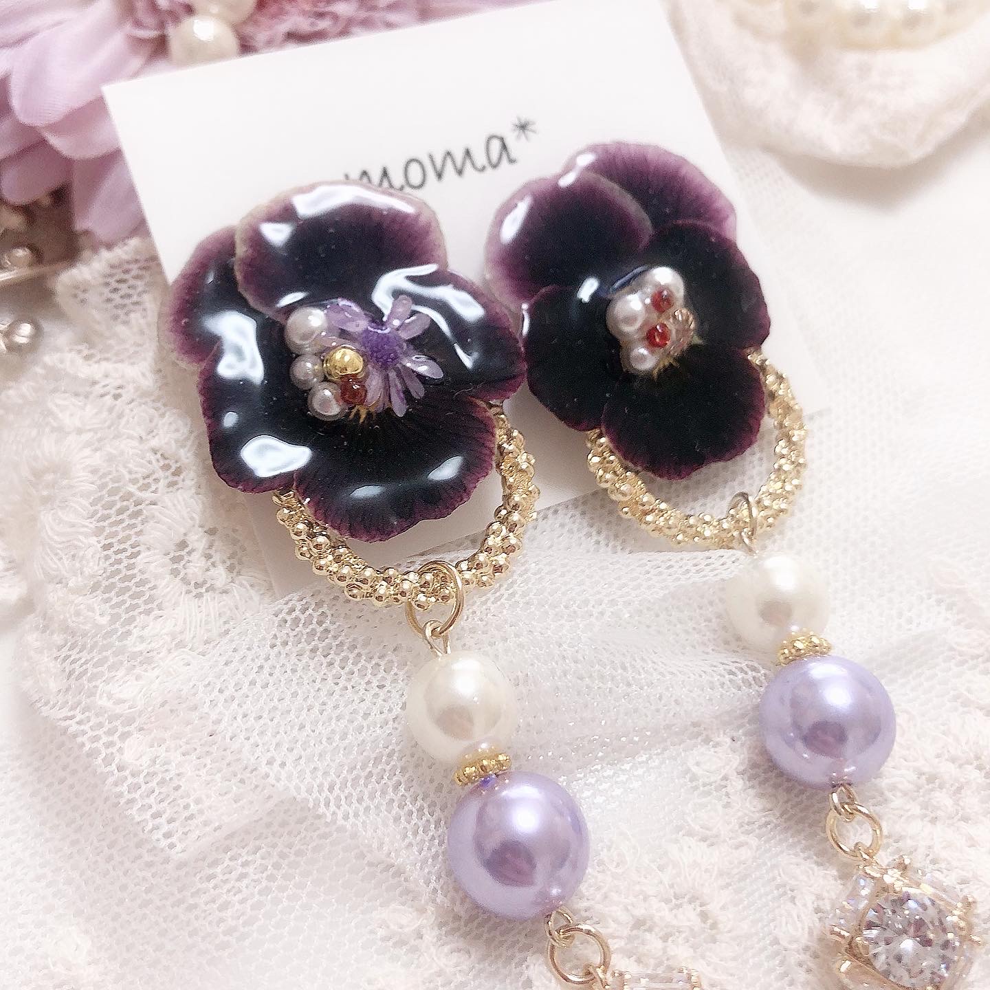 ダークパープルビオラの画像2