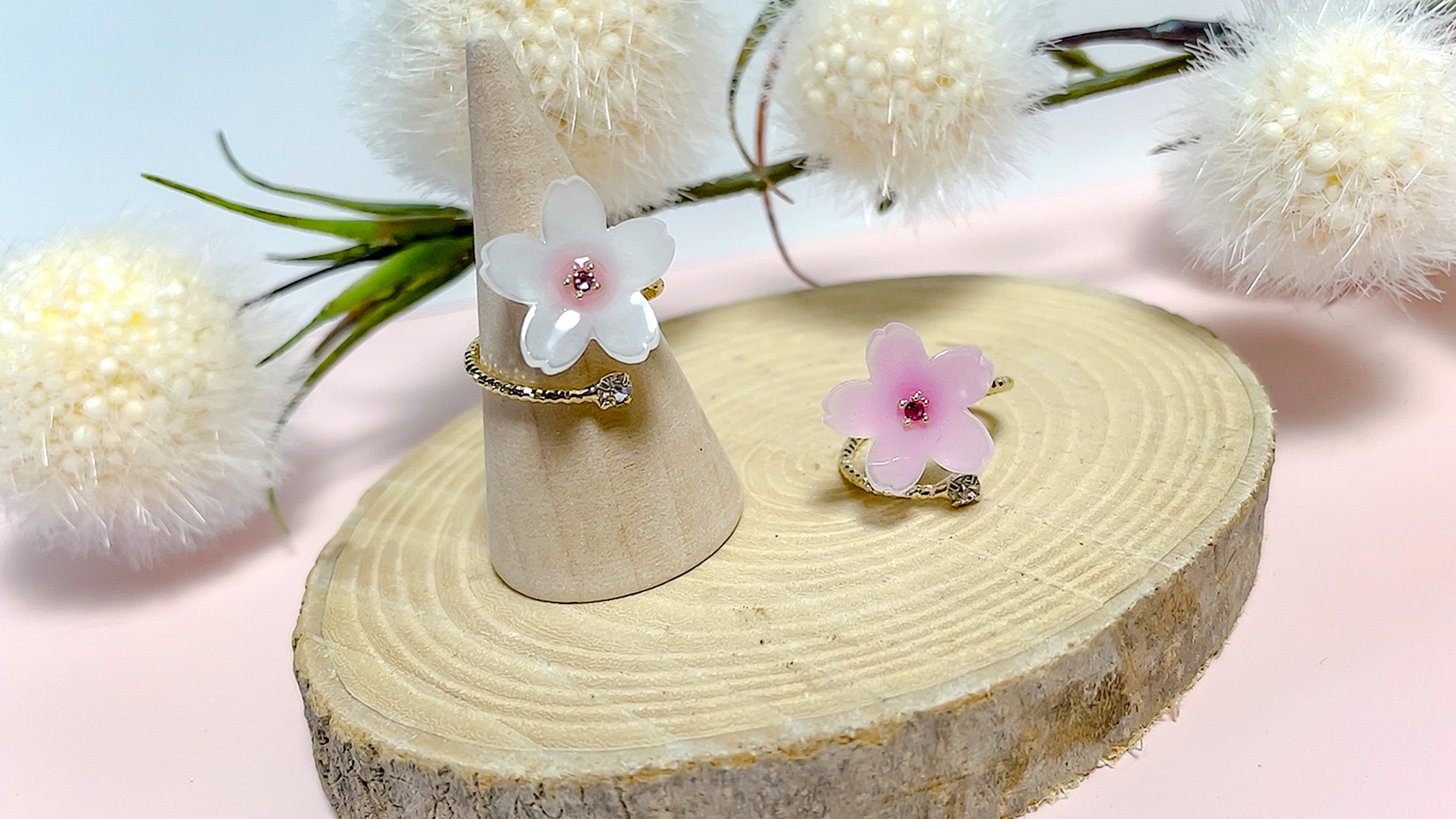 桜𓂃𓈒𓏸指輪の画像2