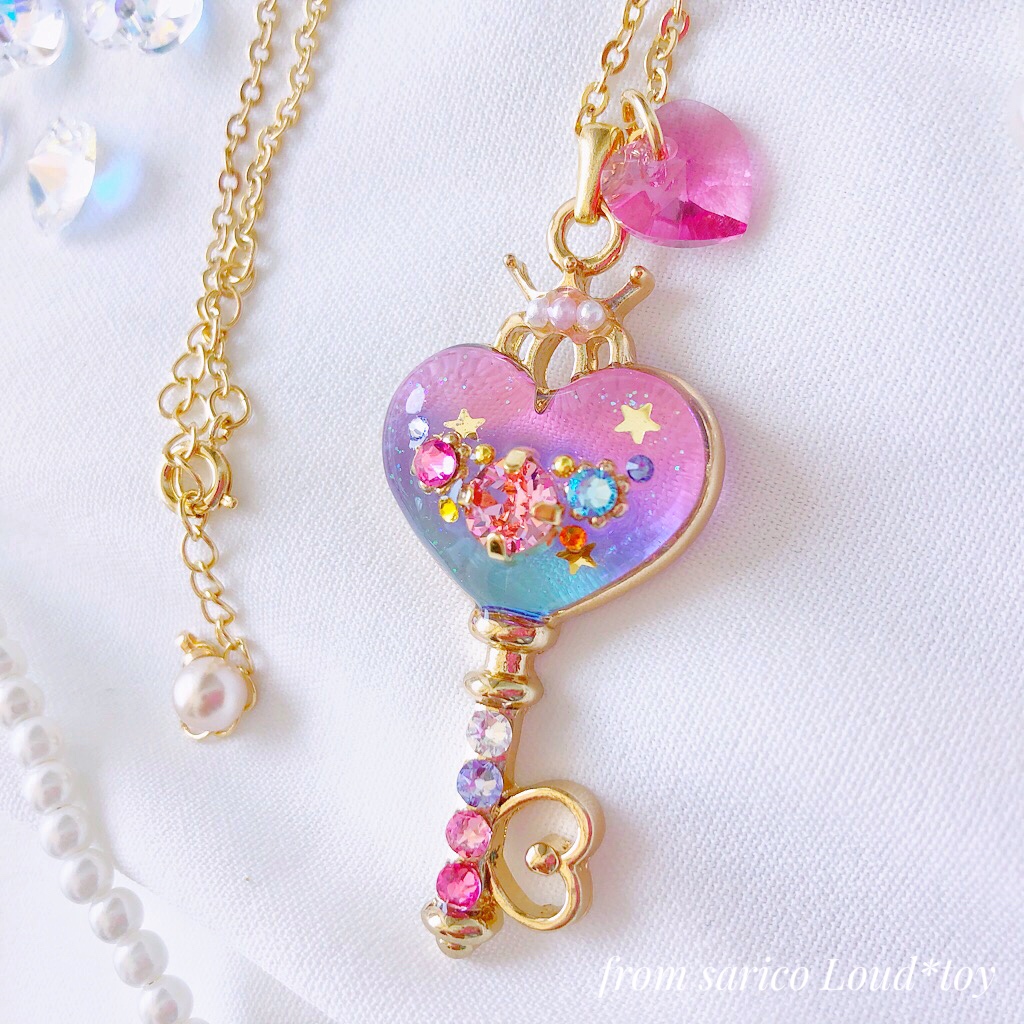 fancy heart鍵ネックレス✨の画像3
