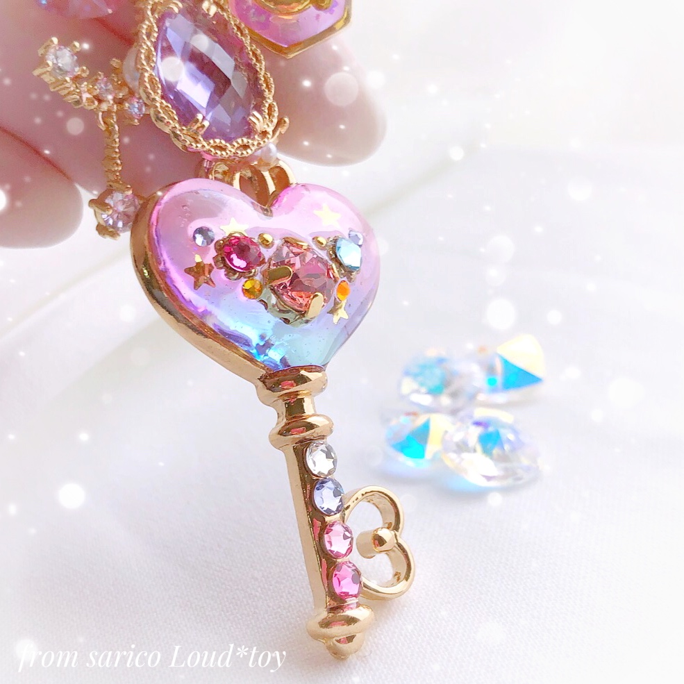 fancy heart鍵チャーム🌙の画像10