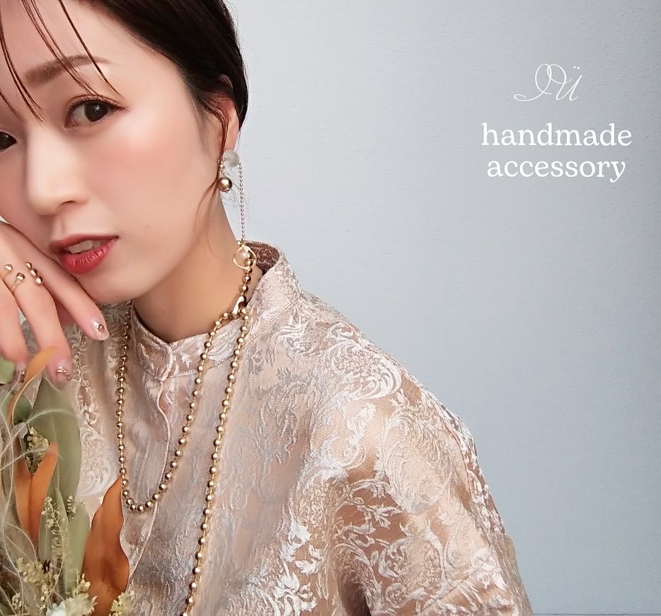 ボールチェーンロングネックレスの画像4