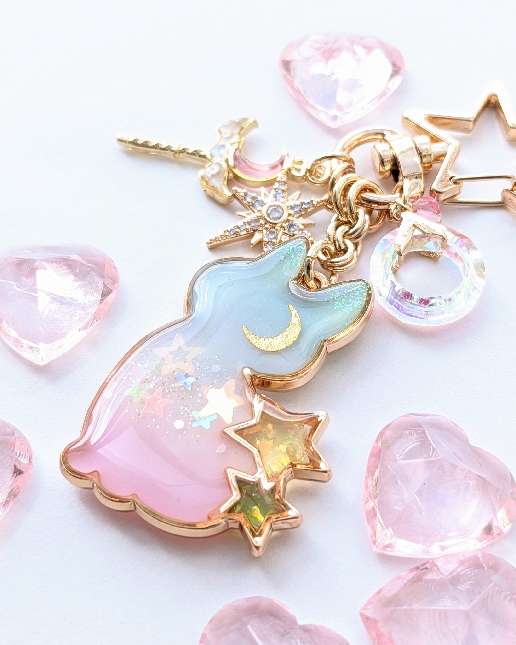 夢色にゃんこのキーホルダー🌜.｡*⭐の画像3