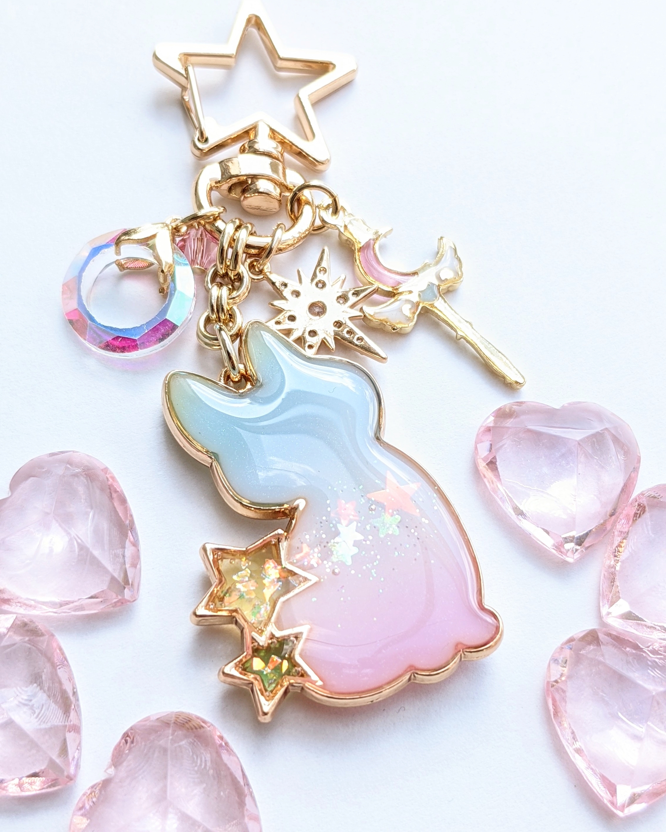 夢色にゃんこのキーホルダー🌜.｡*⭐の画像4