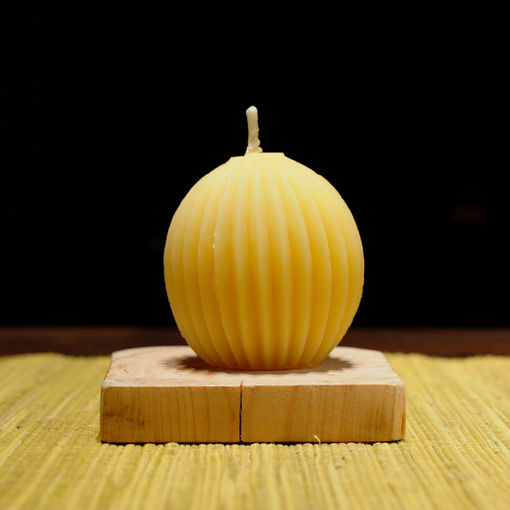 溶けていく姿が美しい、育てるミツロウキャンドルのギフトセットの画像7