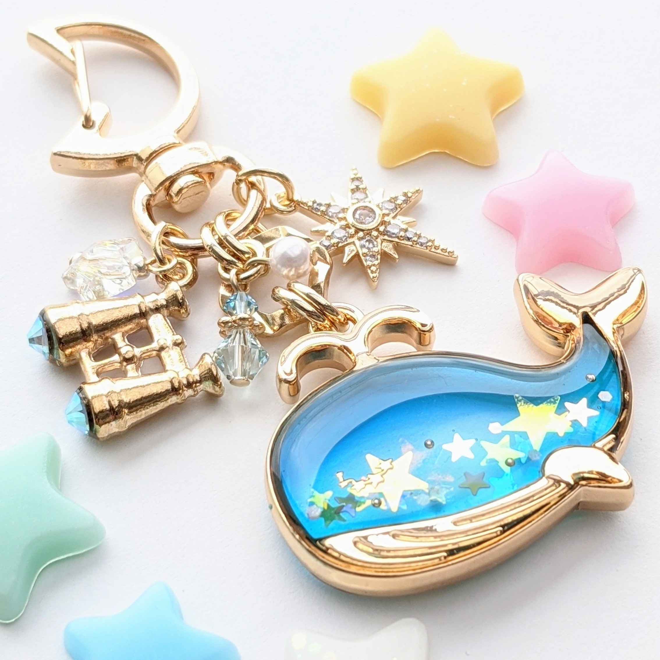 夢くじらのキーホルダー🐳⭐の画像3