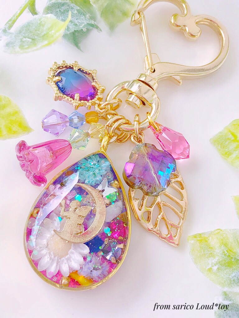 妖精の花泉チャーム　アメジストの画像2