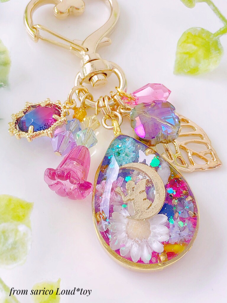 妖精の花泉チャーム　アメジストの画像3