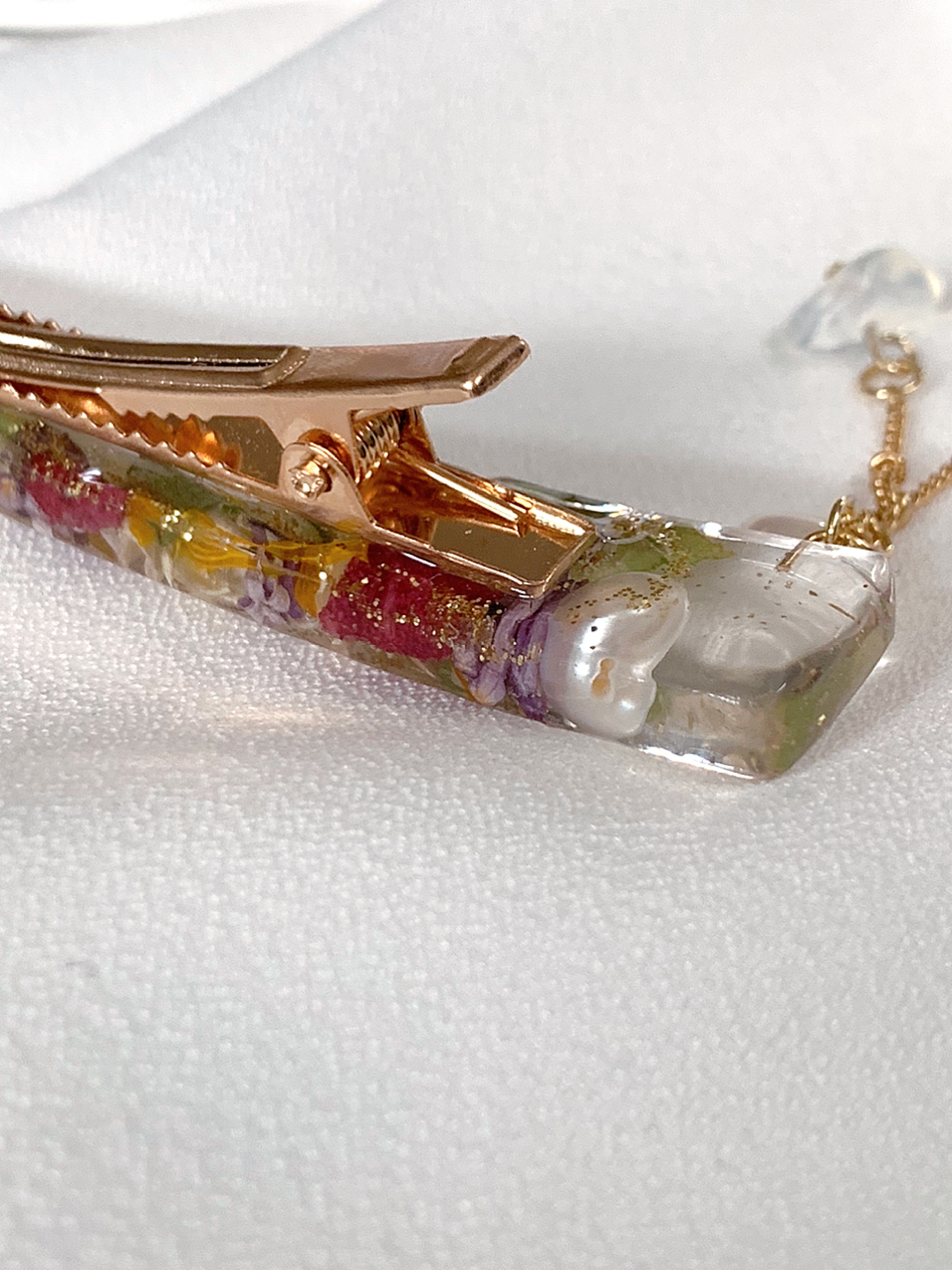 春のgarden  ヘアクリップの画像4