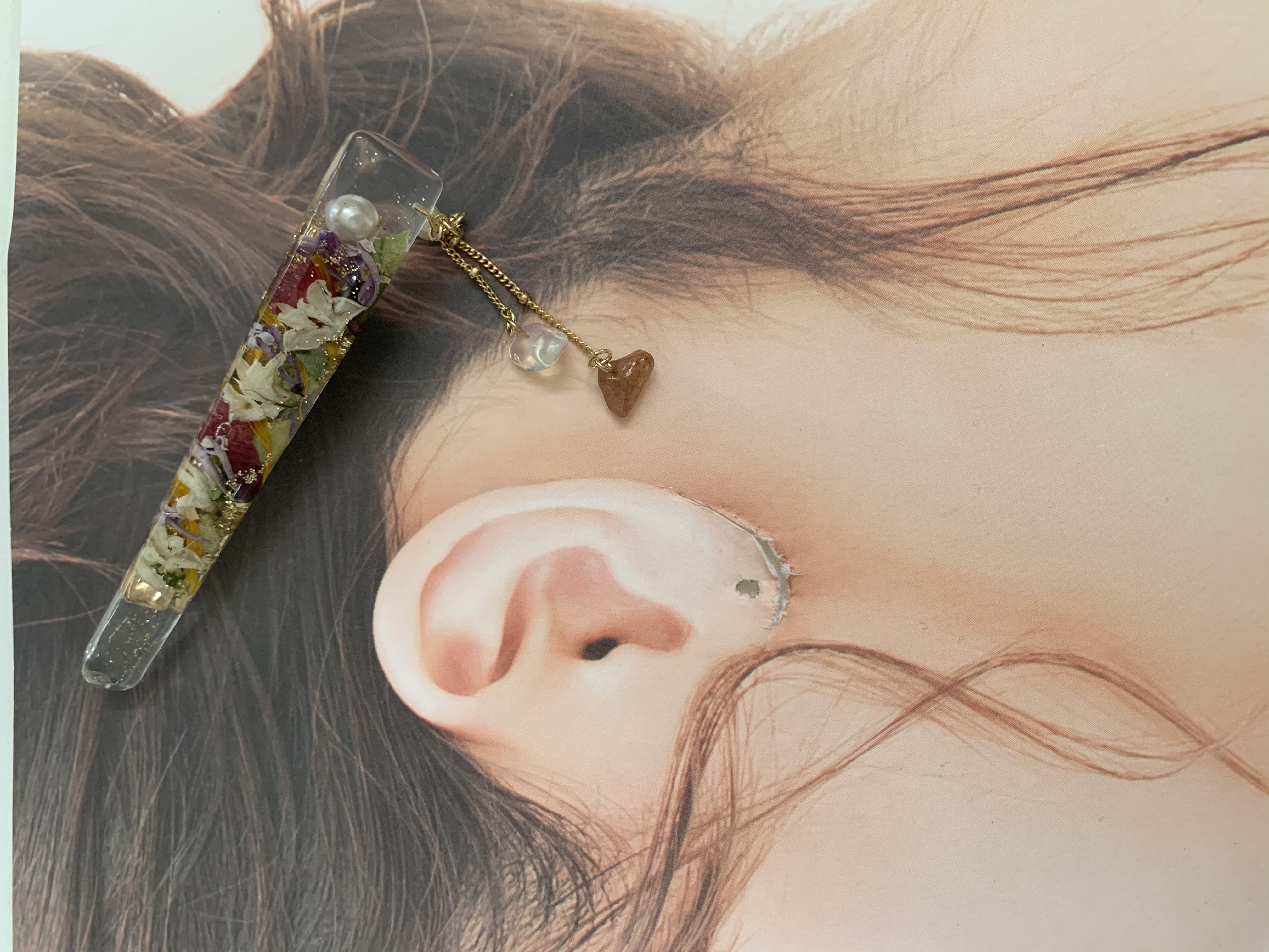 春のgarden  ヘアクリップの画像7