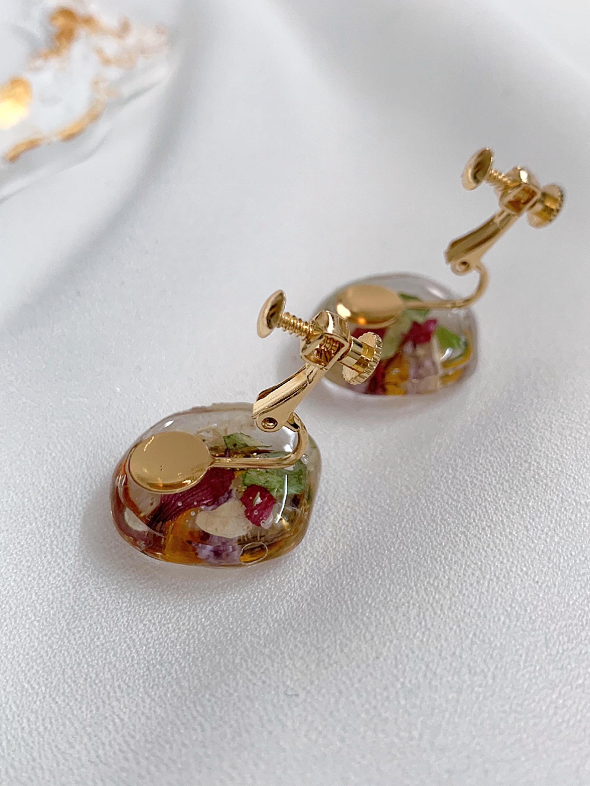 春のgarden 耳飾り の画像4