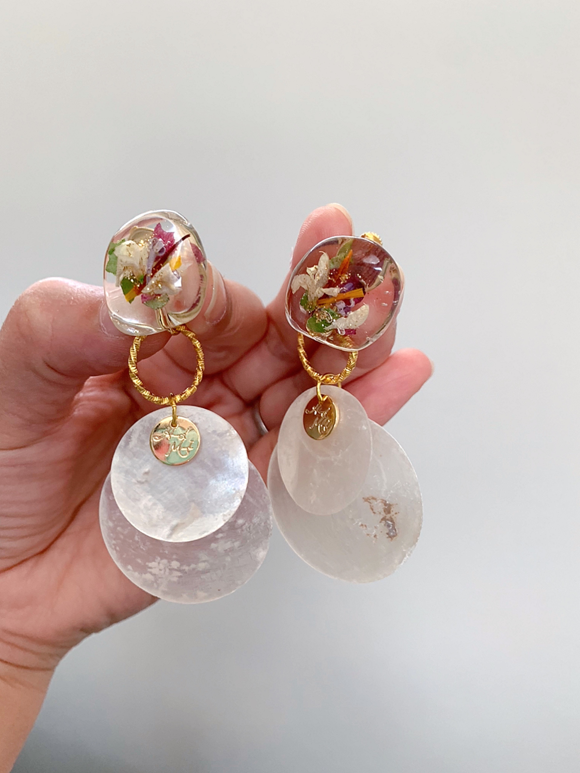 春のgarden 耳飾り の画像5