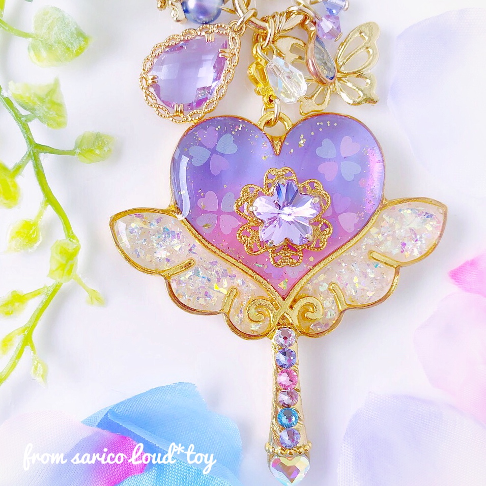 紫陽花カラーheart stick💠の画像3