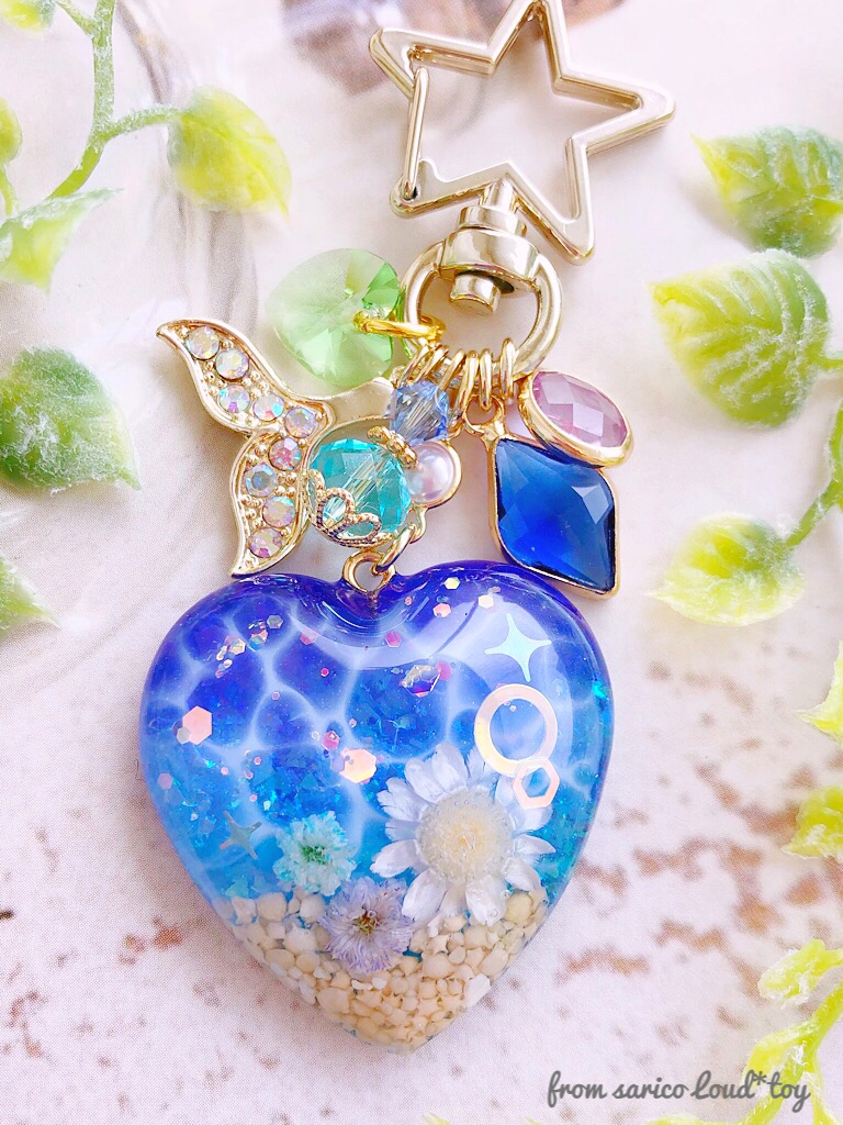 海のheartチャーム🐬の画像2