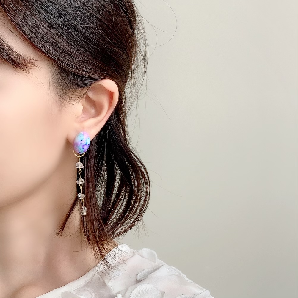 紫陽花と天然石の画像4