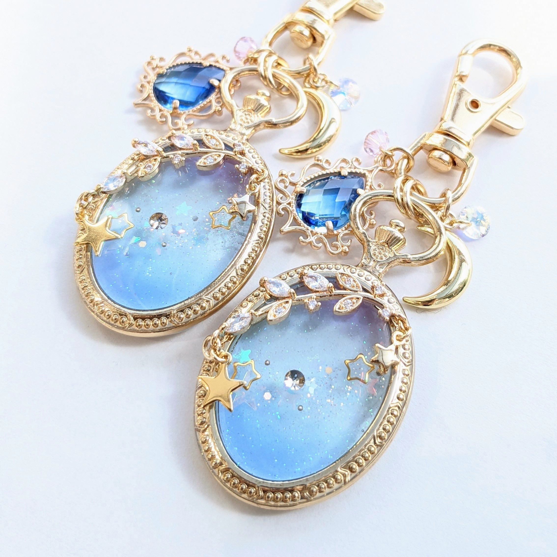 夜空に瞬く星のキーホルダーの画像3