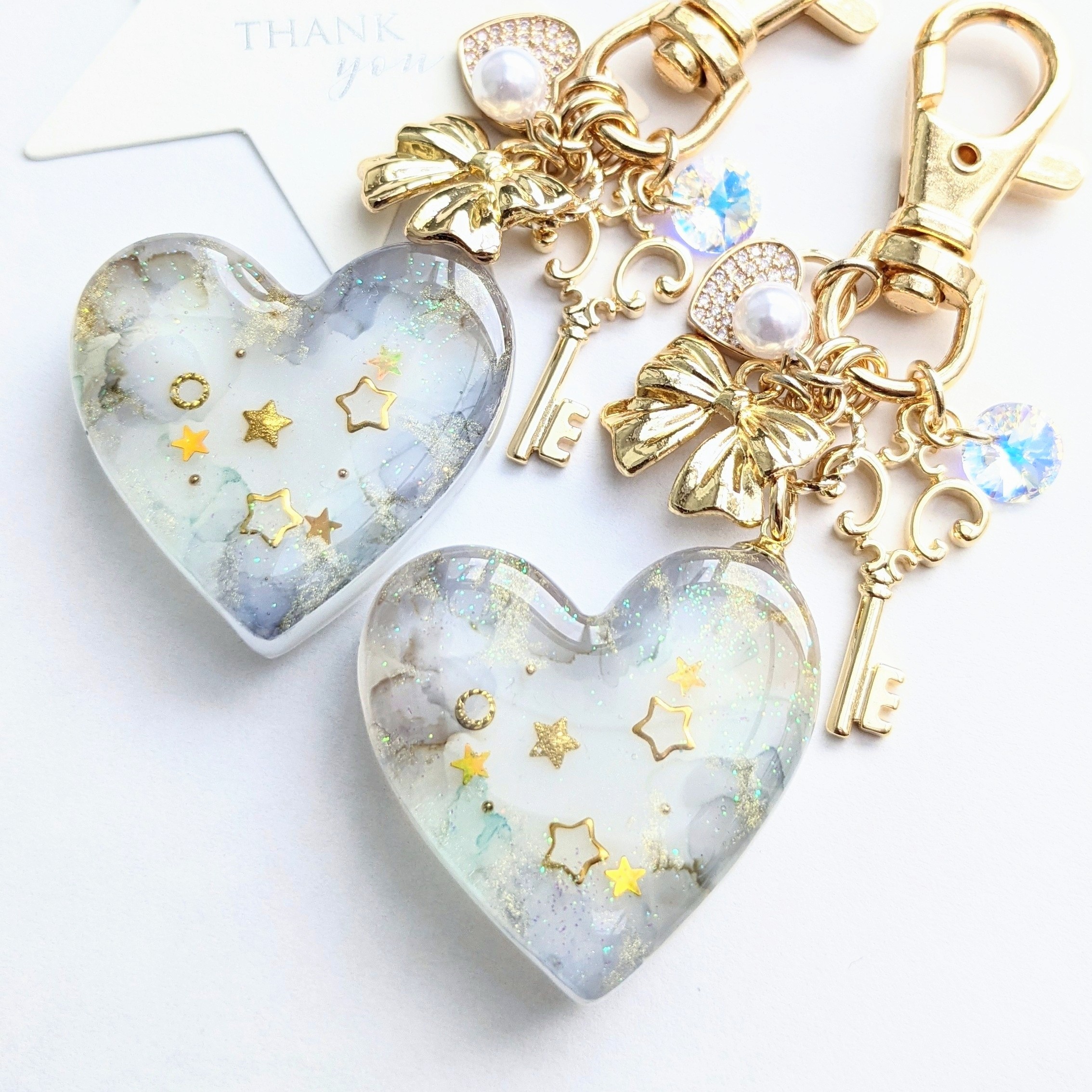 Marble Heartのキーホルダーの画像2