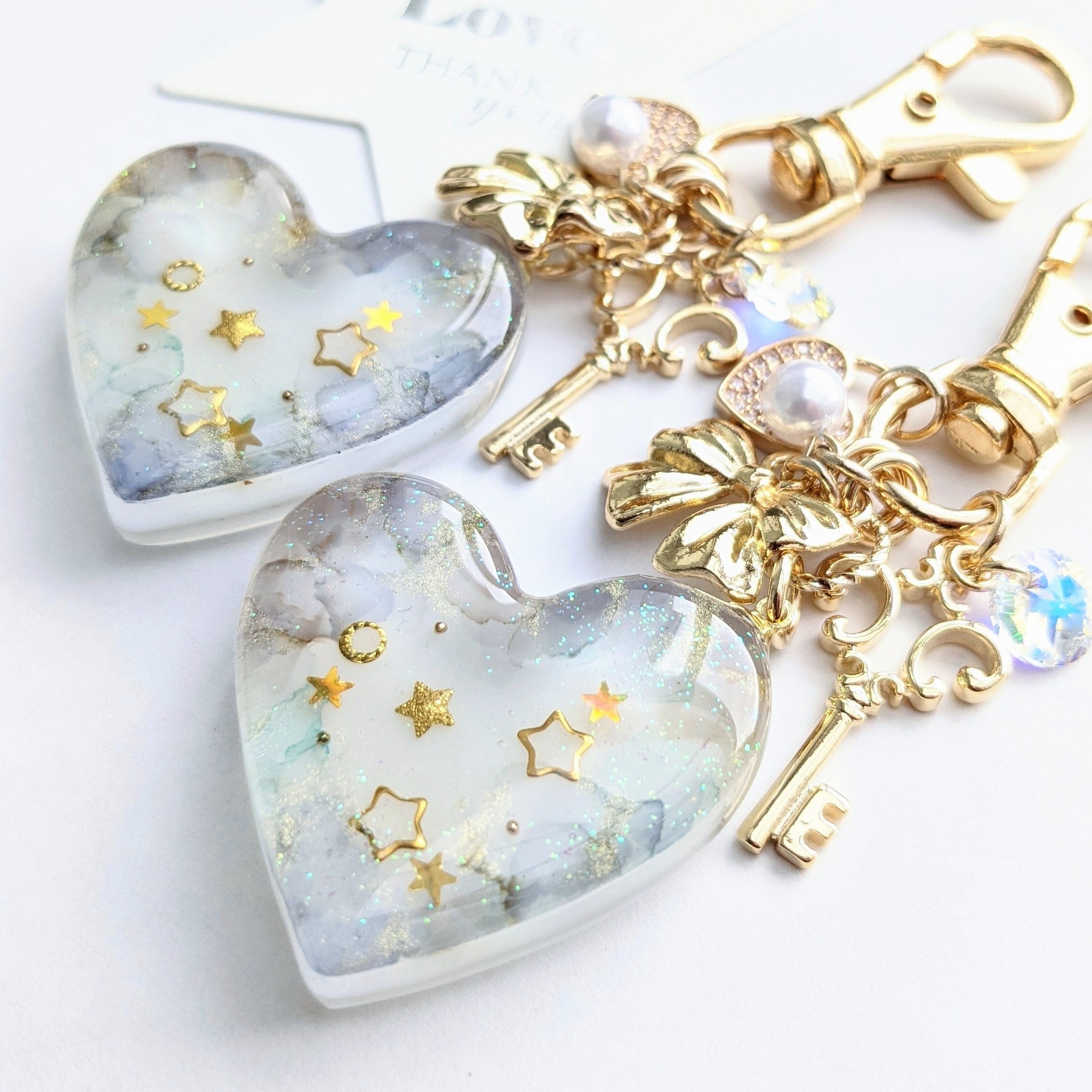 Marble Heartのキーホルダーの画像3