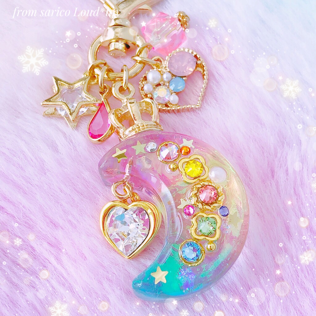 オーロラ☁️🌙月チャームの画像2