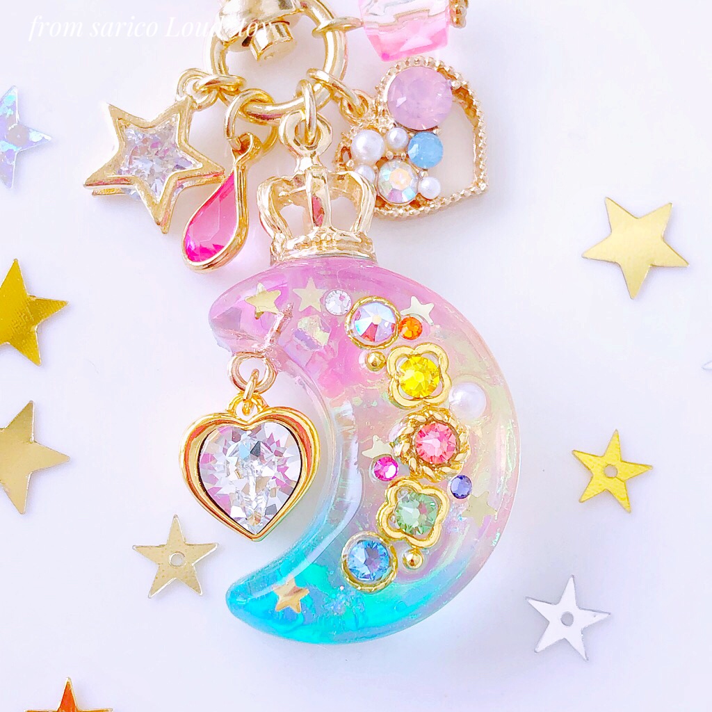 オーロラ☁️🌙月チャームの画像3