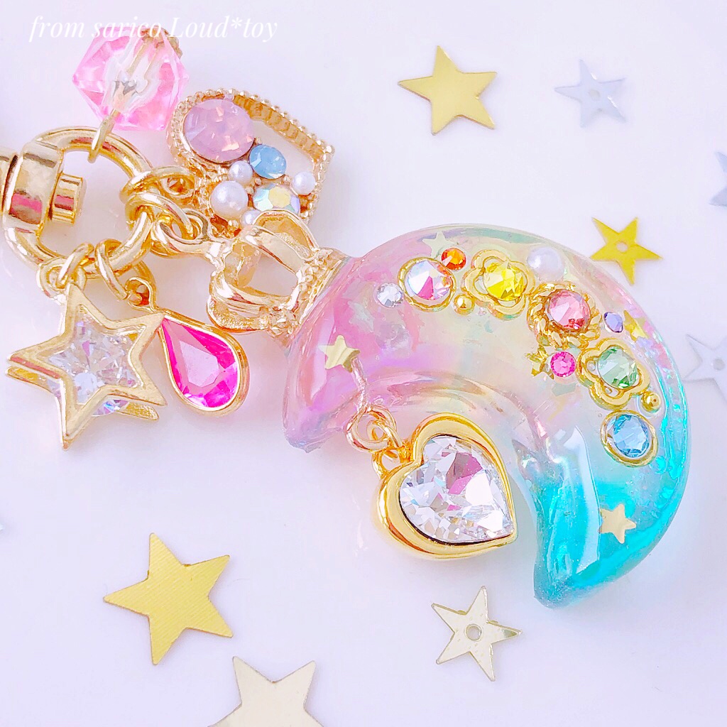 オーロラ☁️🌙月チャームの画像4