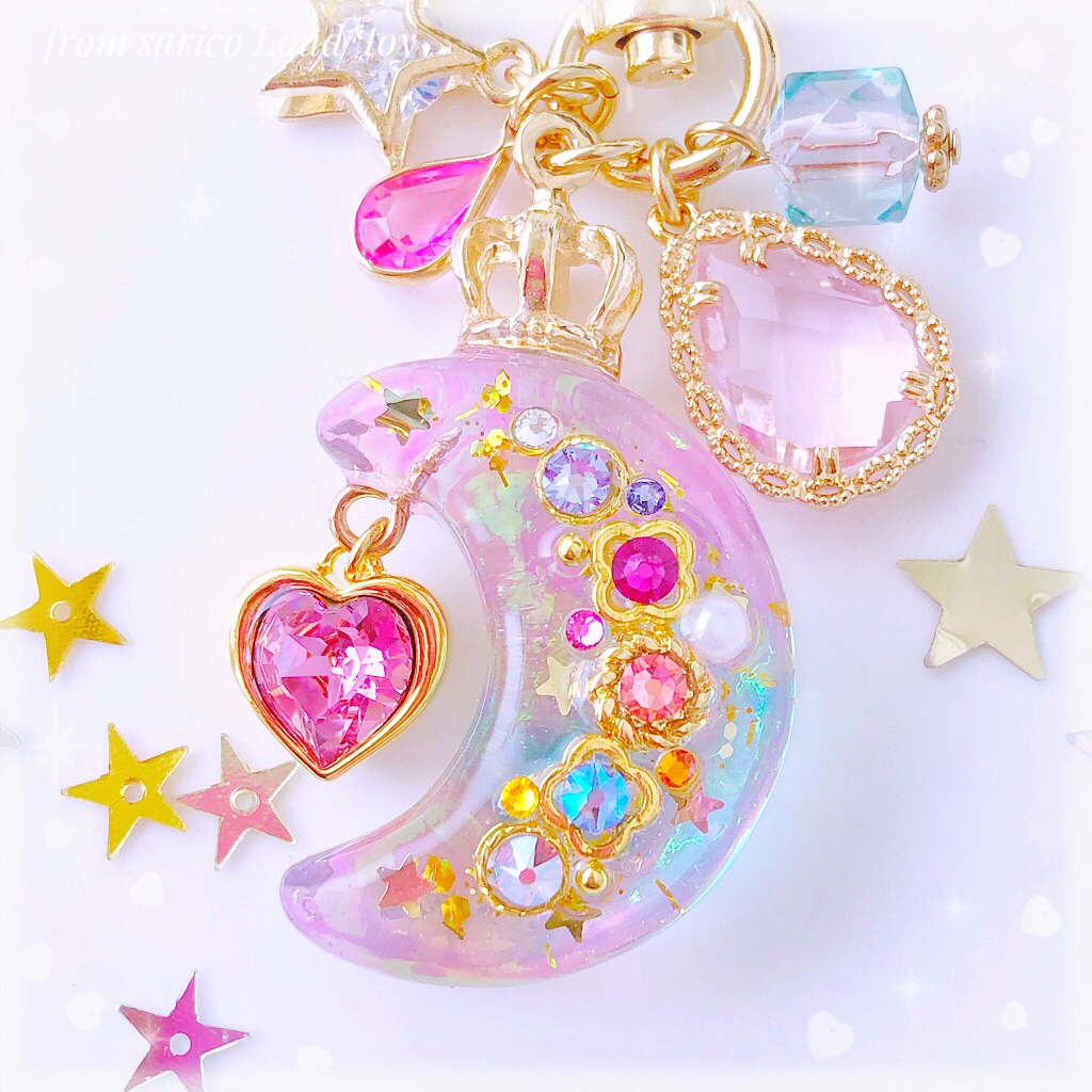 オーロラ☁️🌙月チャームの画像3