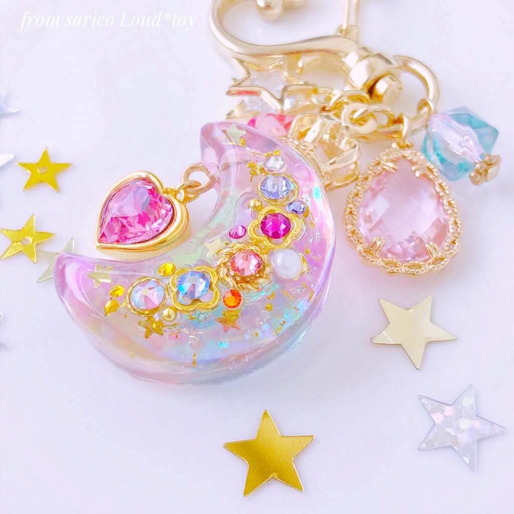 オーロラ☁️🌙月チャームの画像4