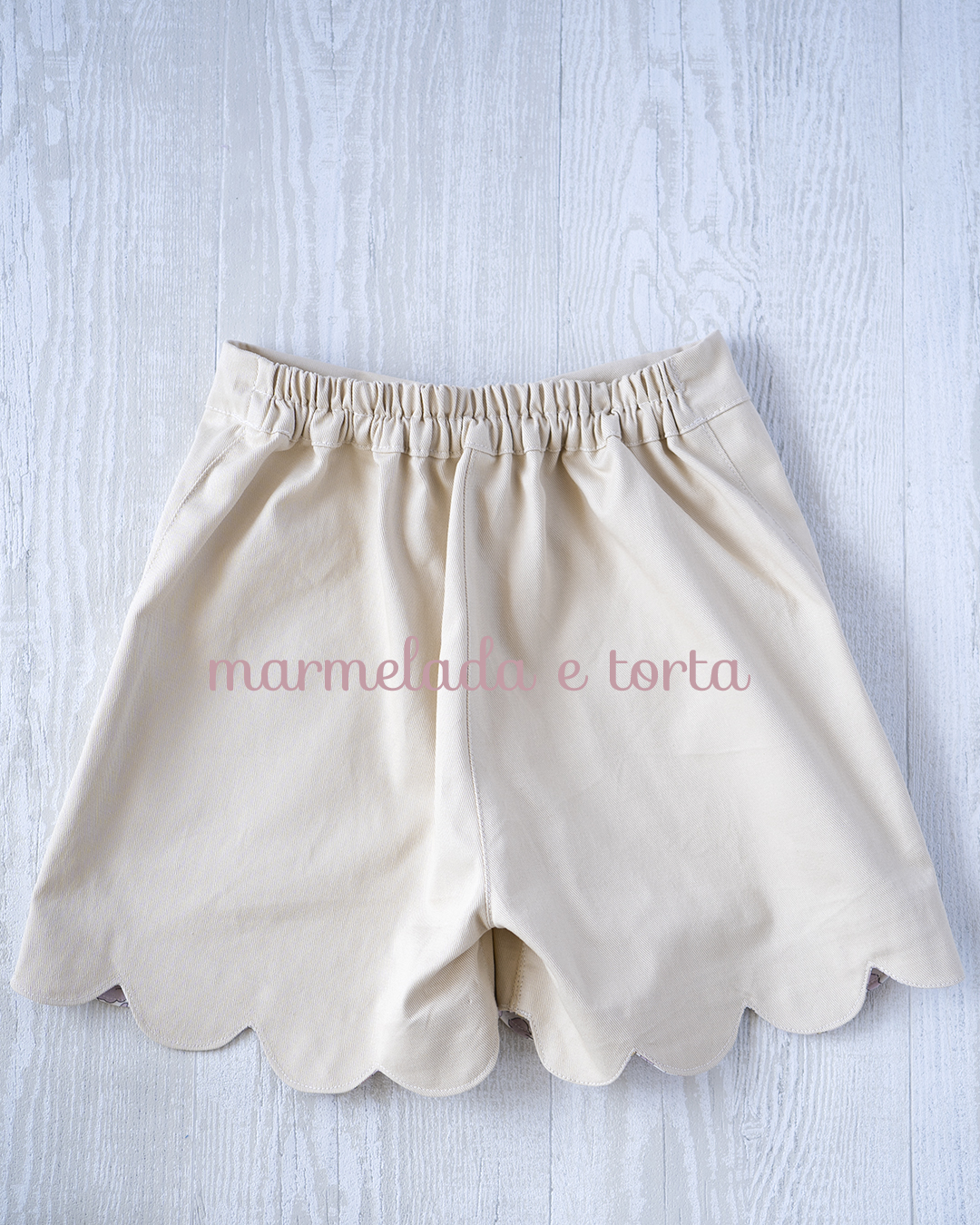 スカラップ のショートパンツ size6　118cmの画像3