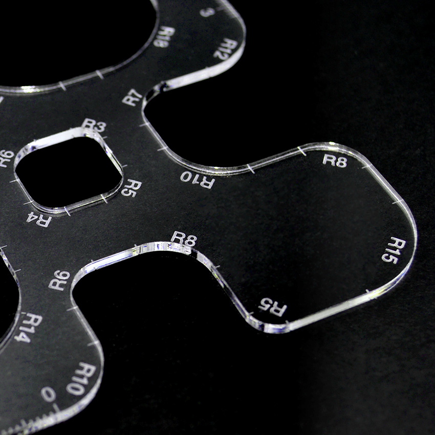 ラジアスゲージ（R定規）の画像5