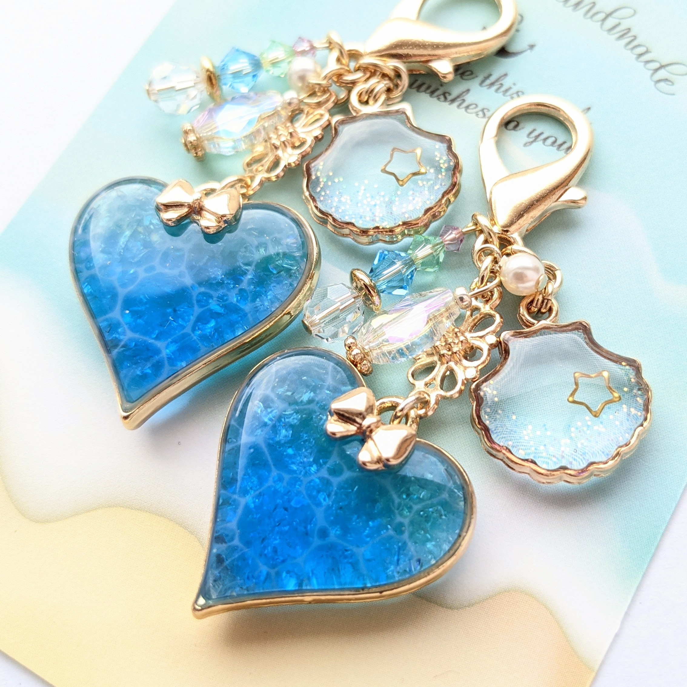 マリンハートとシェルのミニチャームの画像3