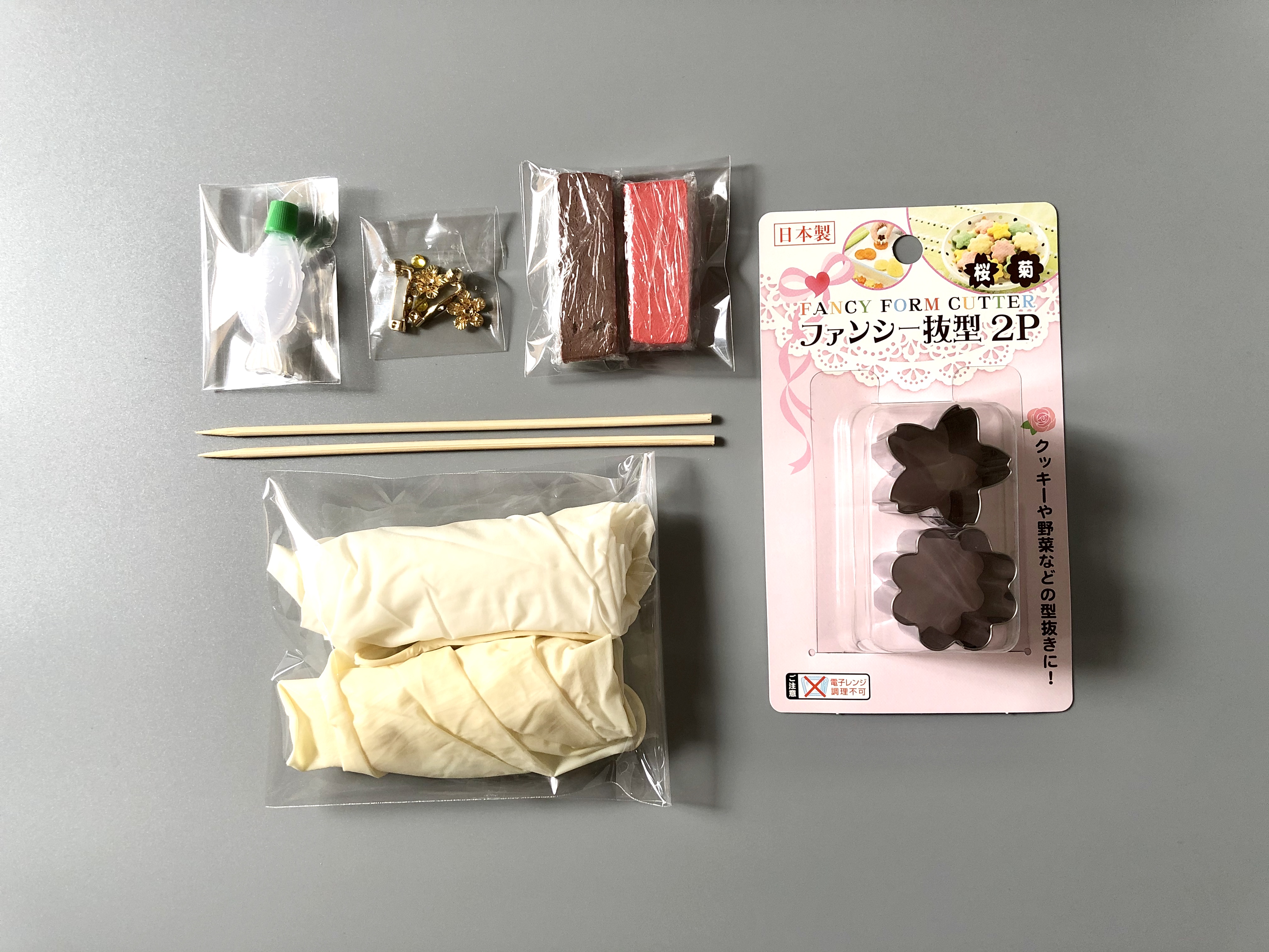 中級者向けお花のブローチ手づくりキットの画像5