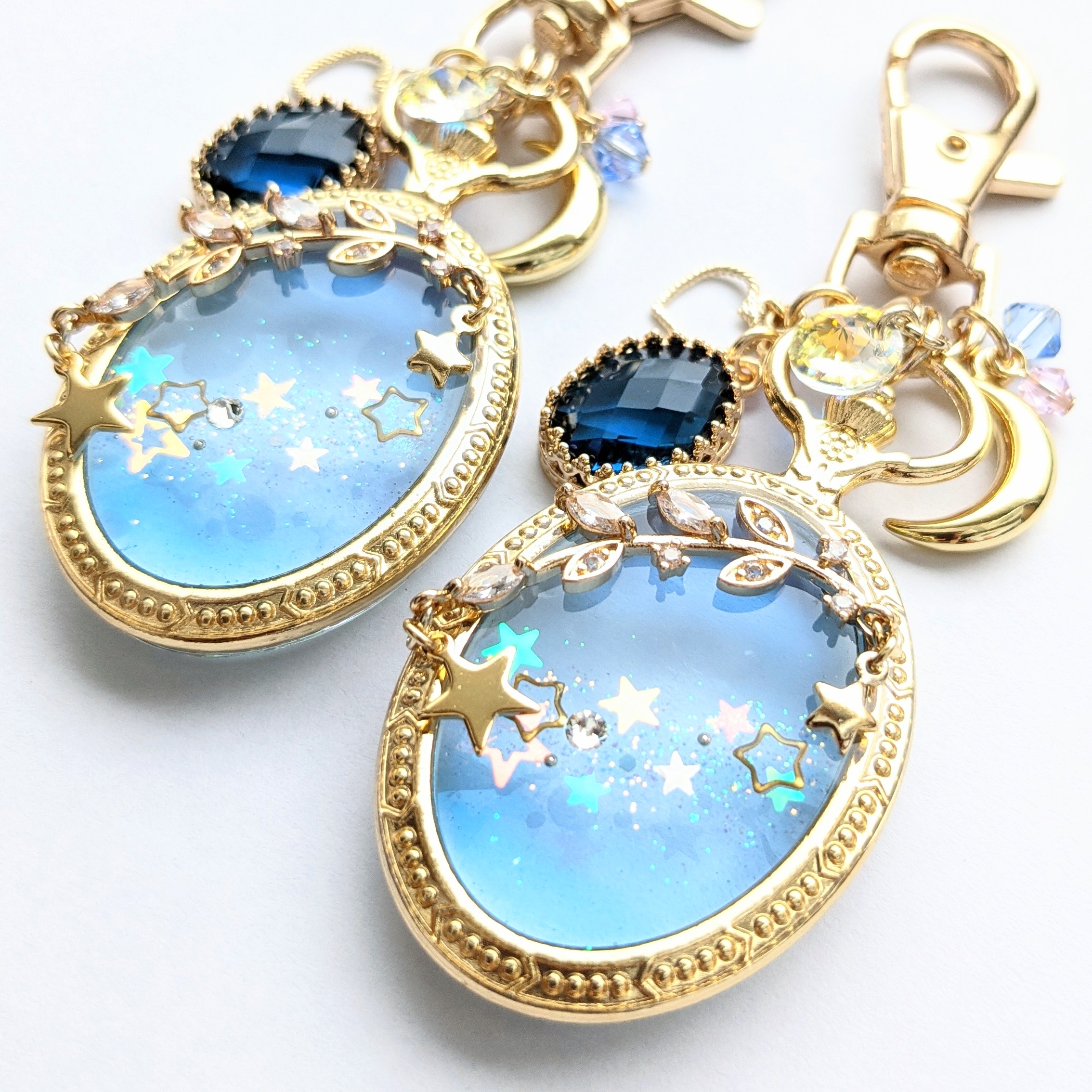 夜空に瞬く星のキーホルダーの画像3