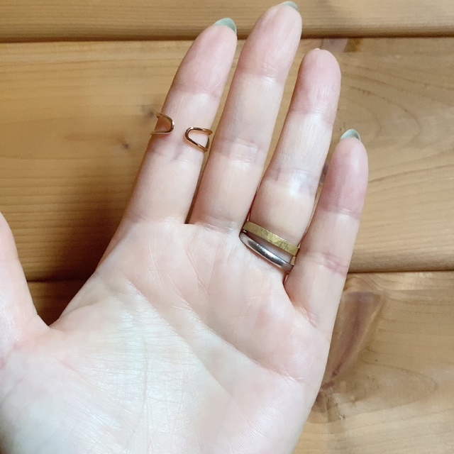 アゲートスライスリング♡の画像10