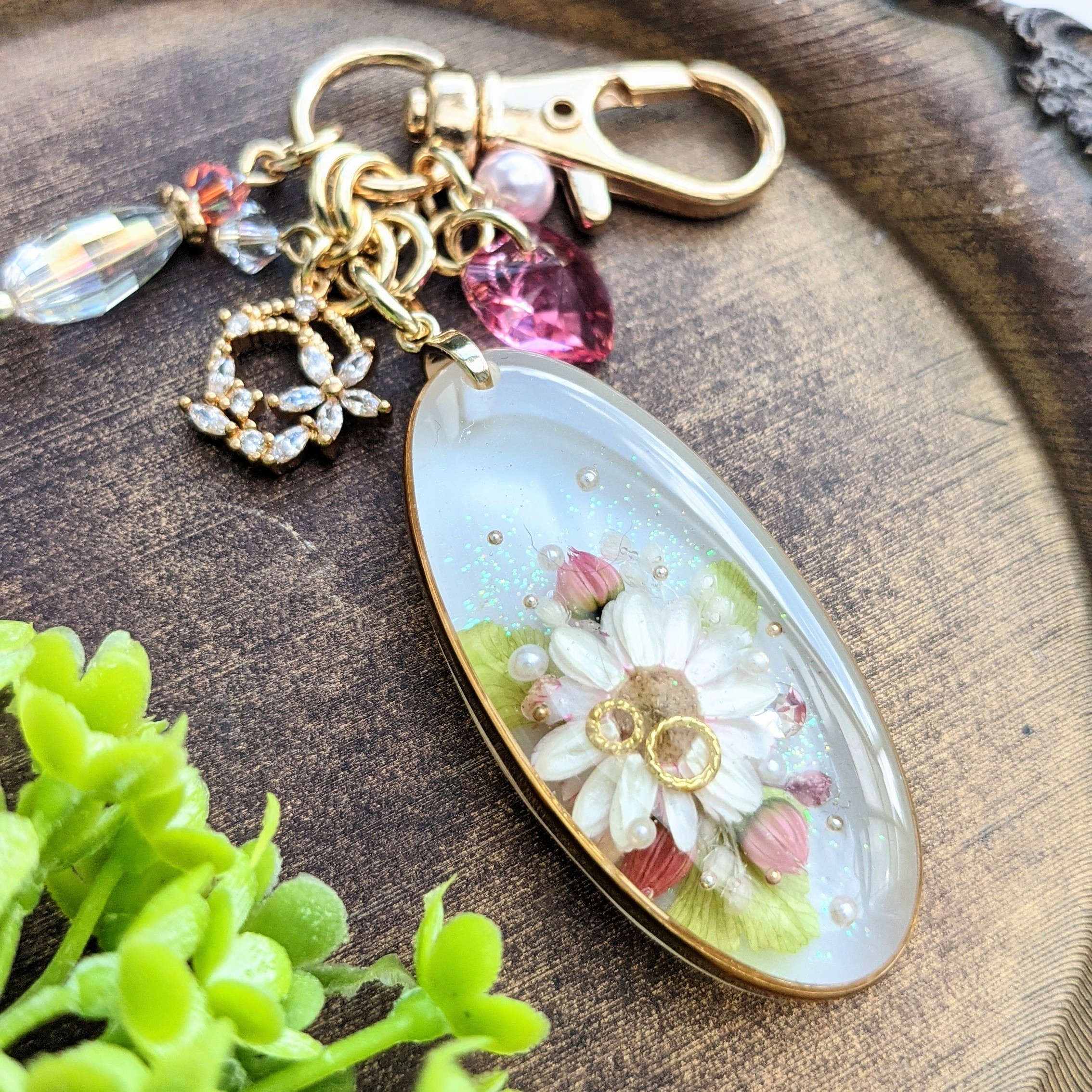 フラワーキーチャームの画像3