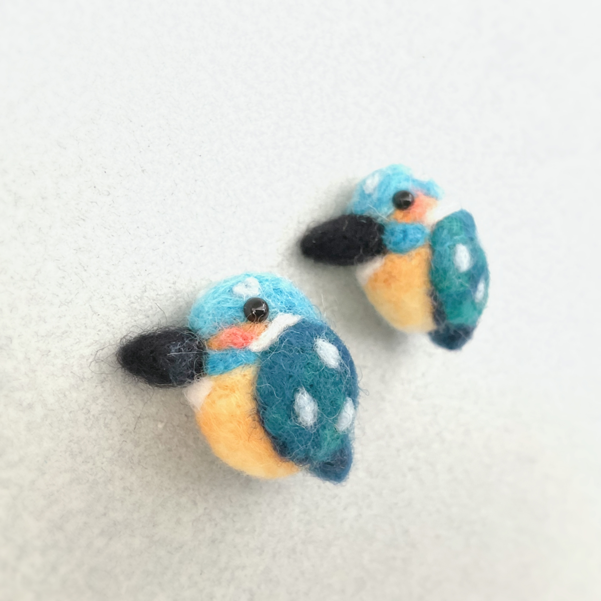 豆サイズ　カワセミバッジの画像2