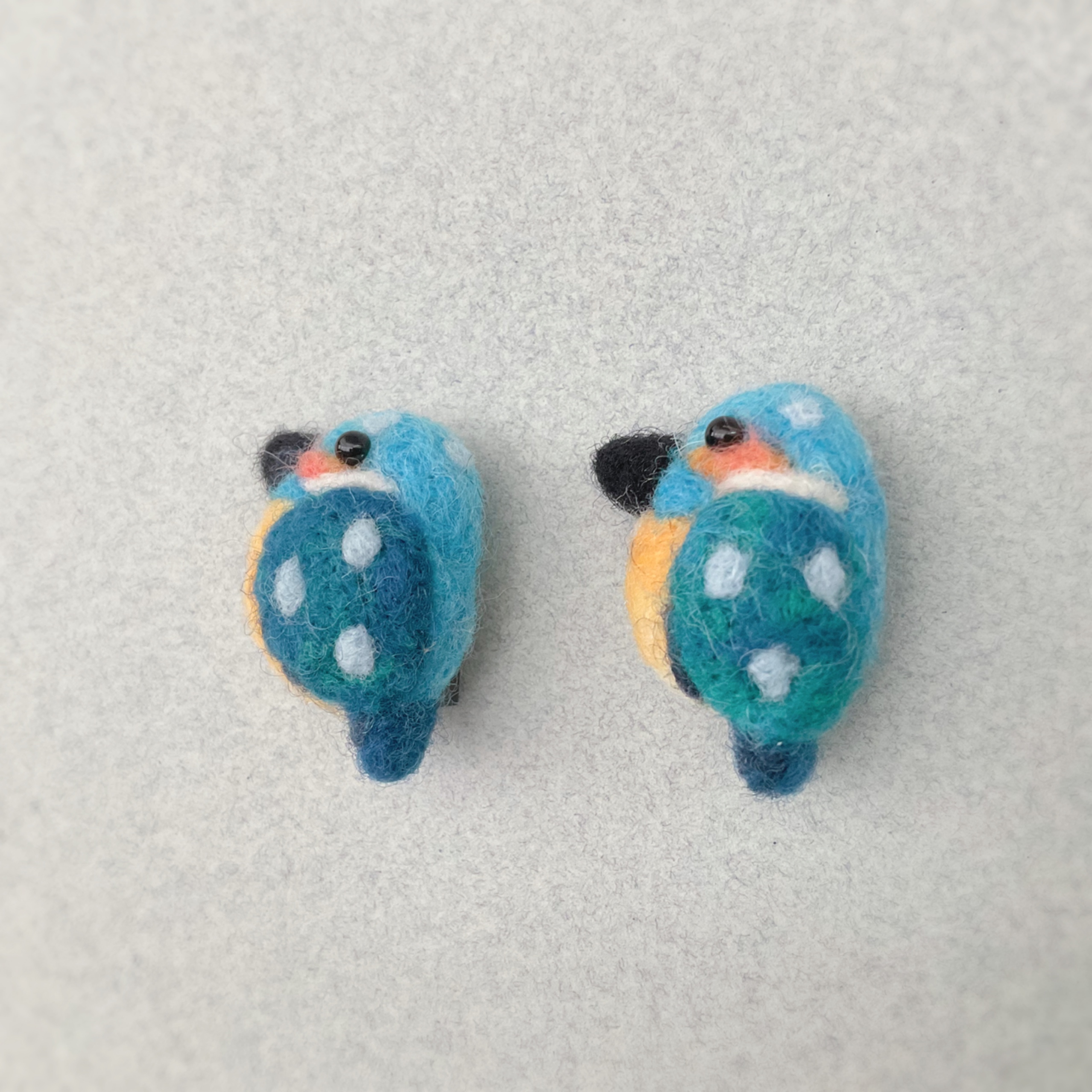 豆サイズ　カワセミバッジの画像4