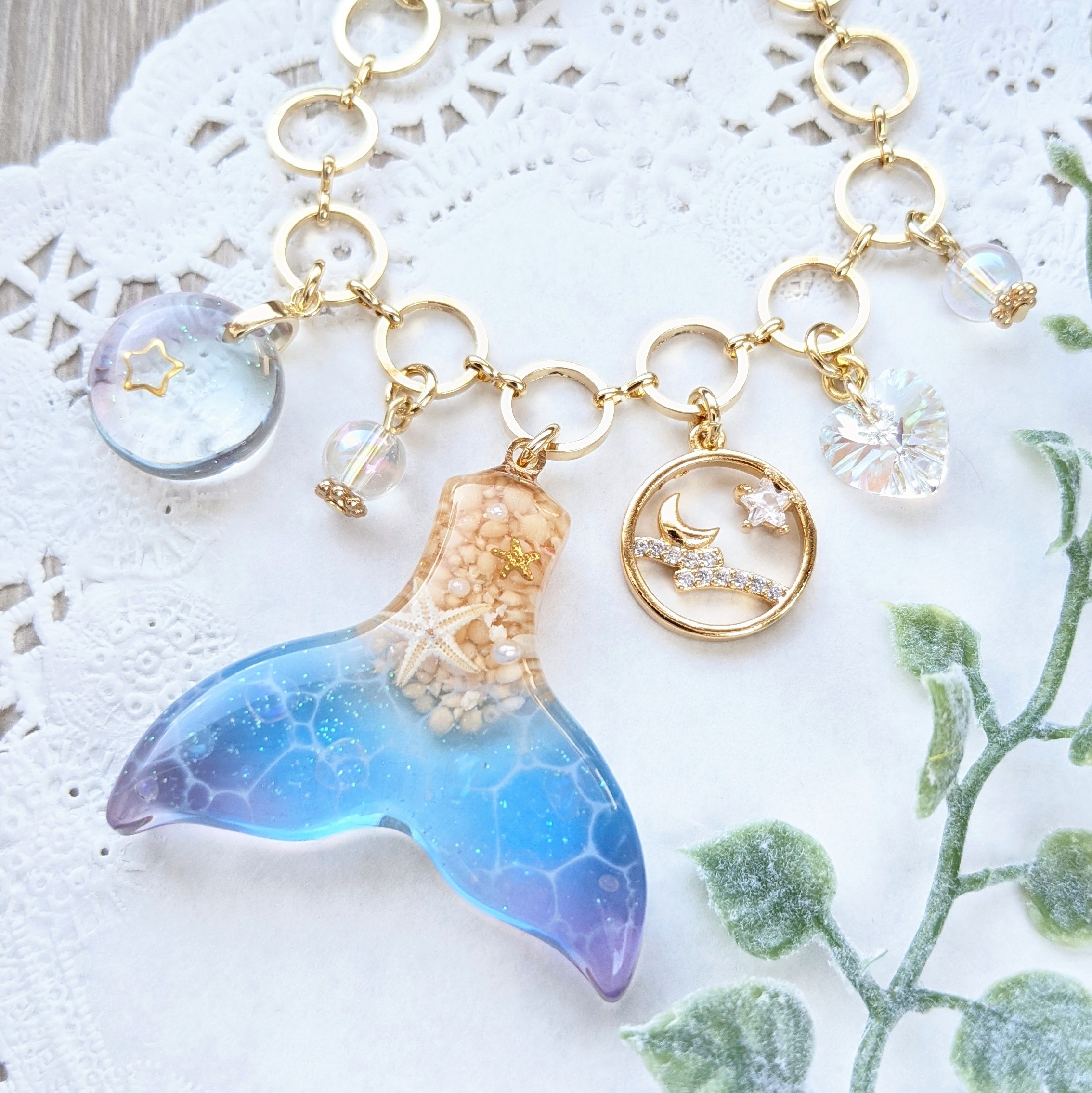 海くじらのバッグチャームの画像2