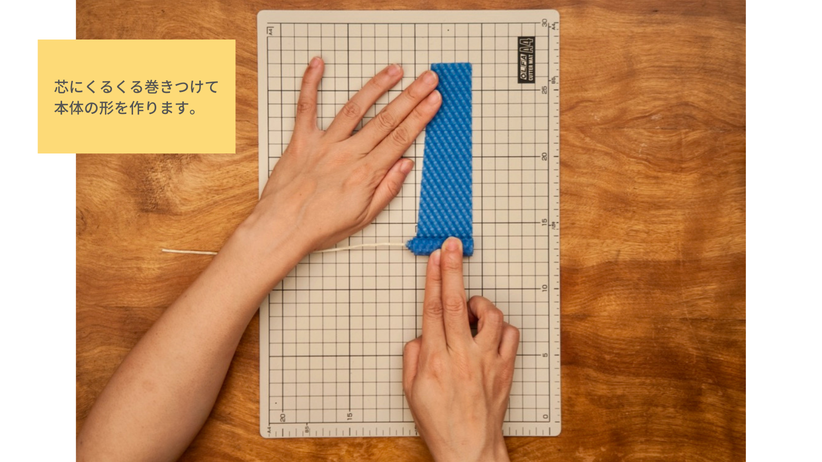 初めてセット　工作感覚でできる！蜜蝋キャンドル制作キット　の画像4