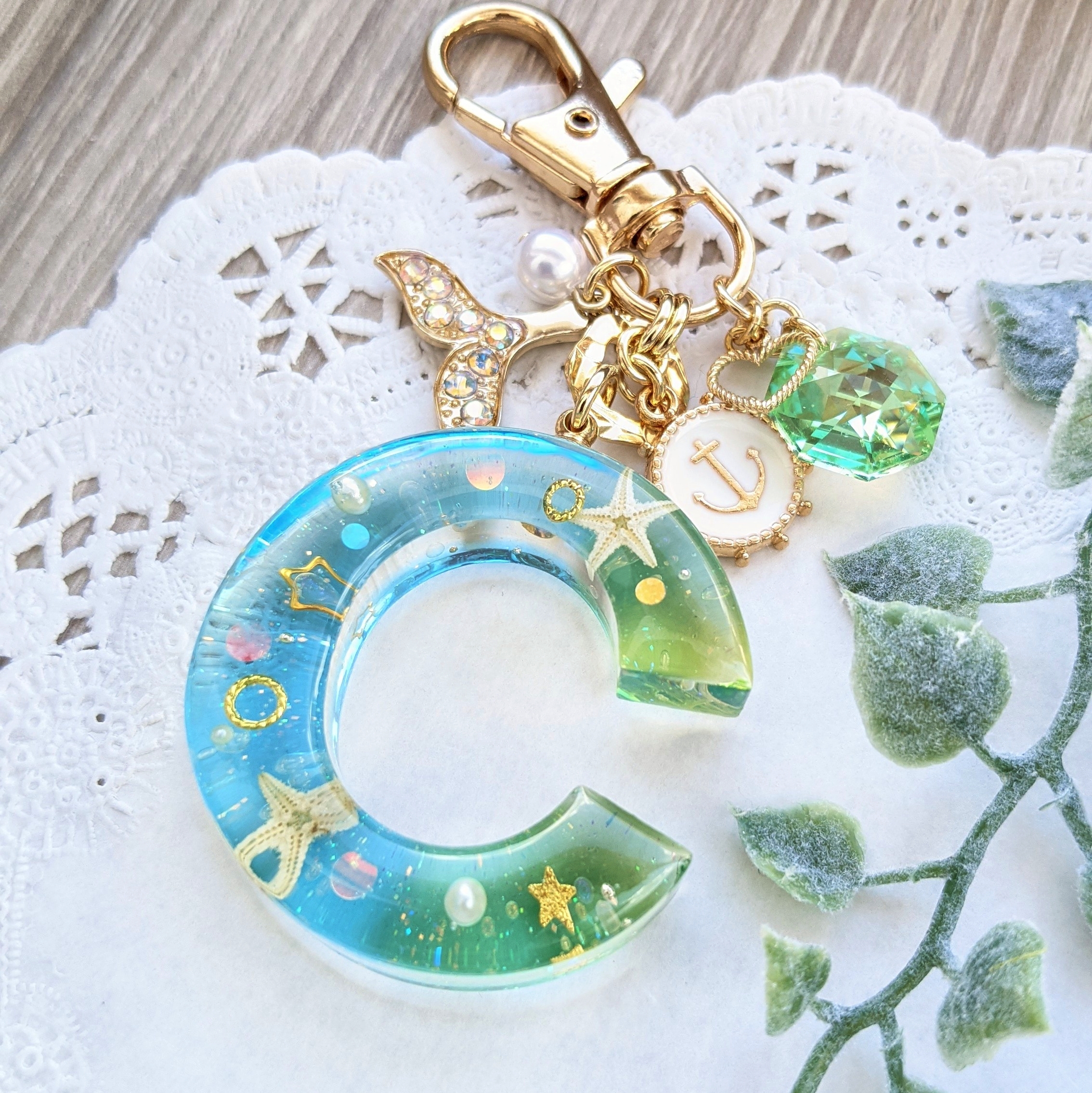 イニシャルキーホルダー【C】の画像4