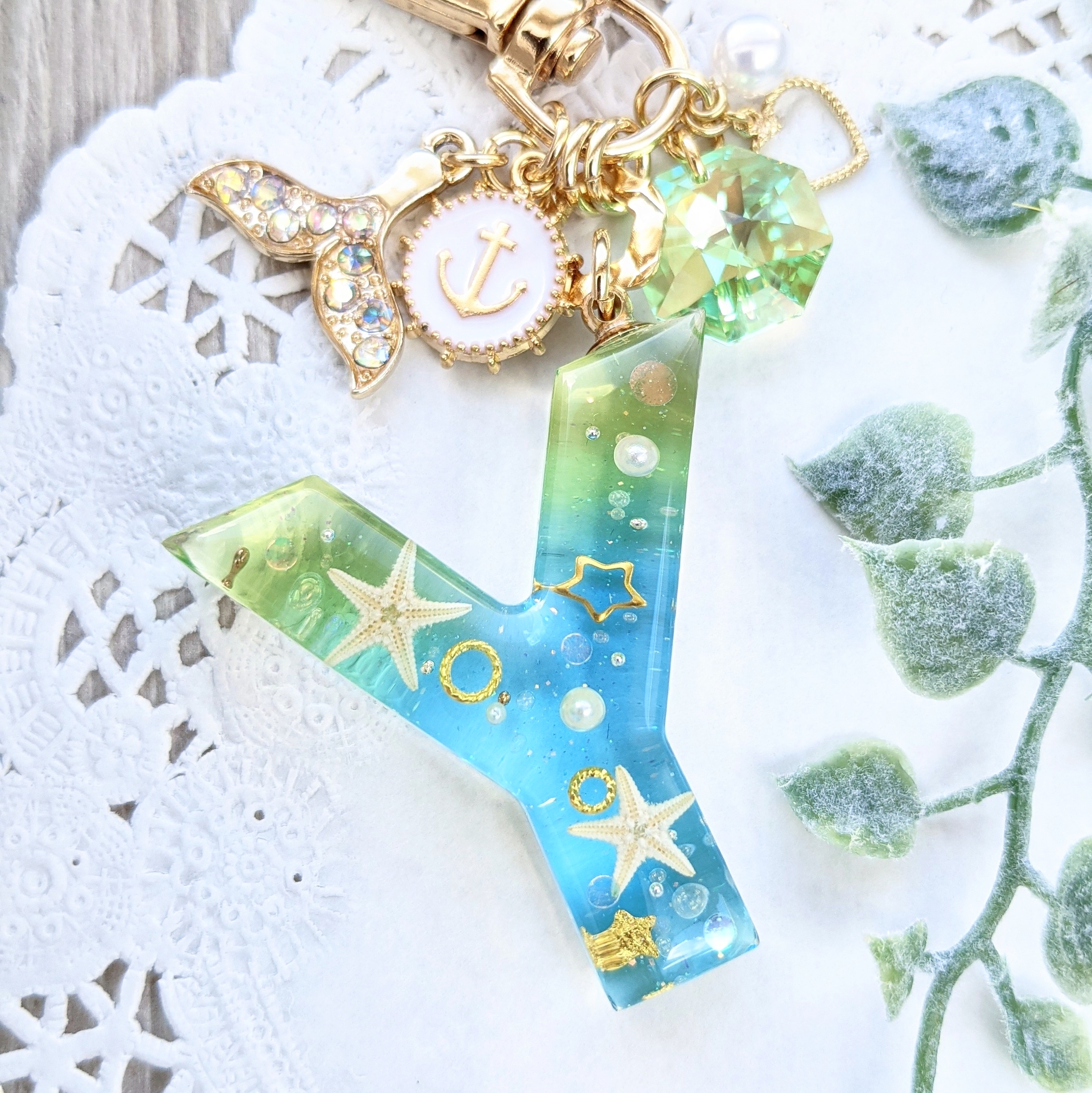 イニシャルキーホルダー【Y】の画像3