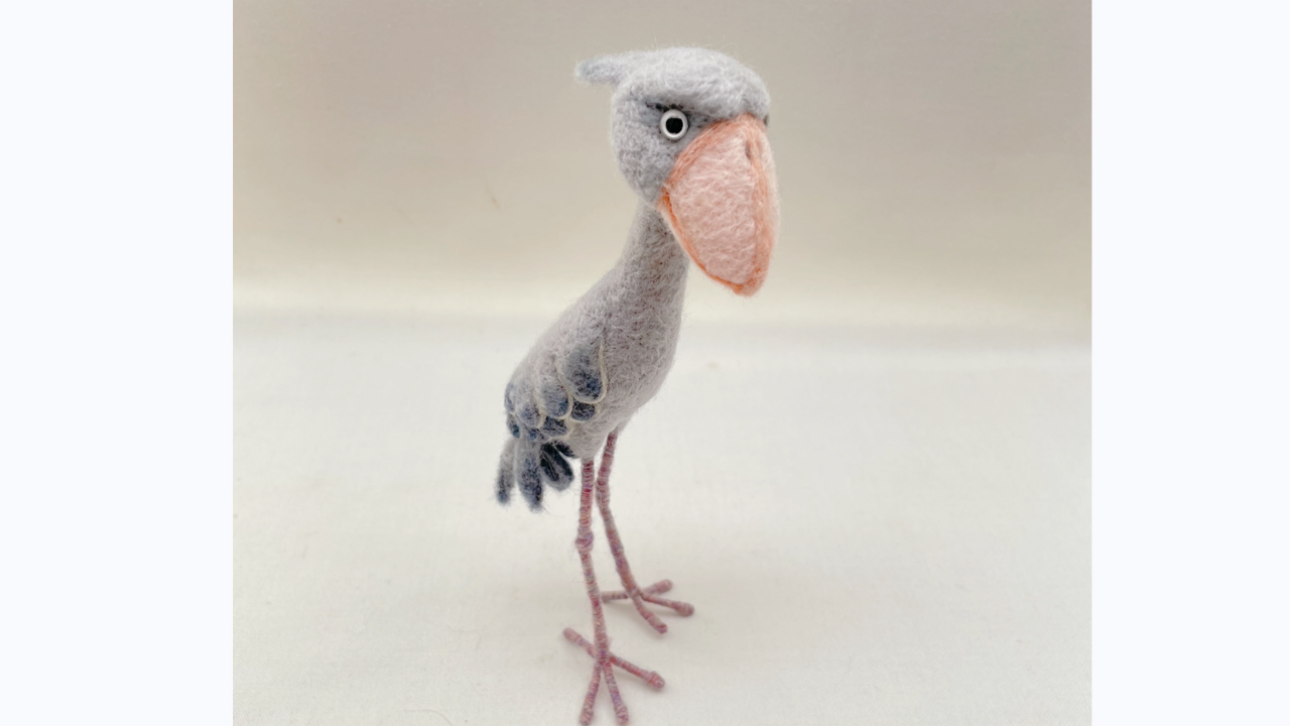 立ち姿ハシビロコウ 約18cmの画像2